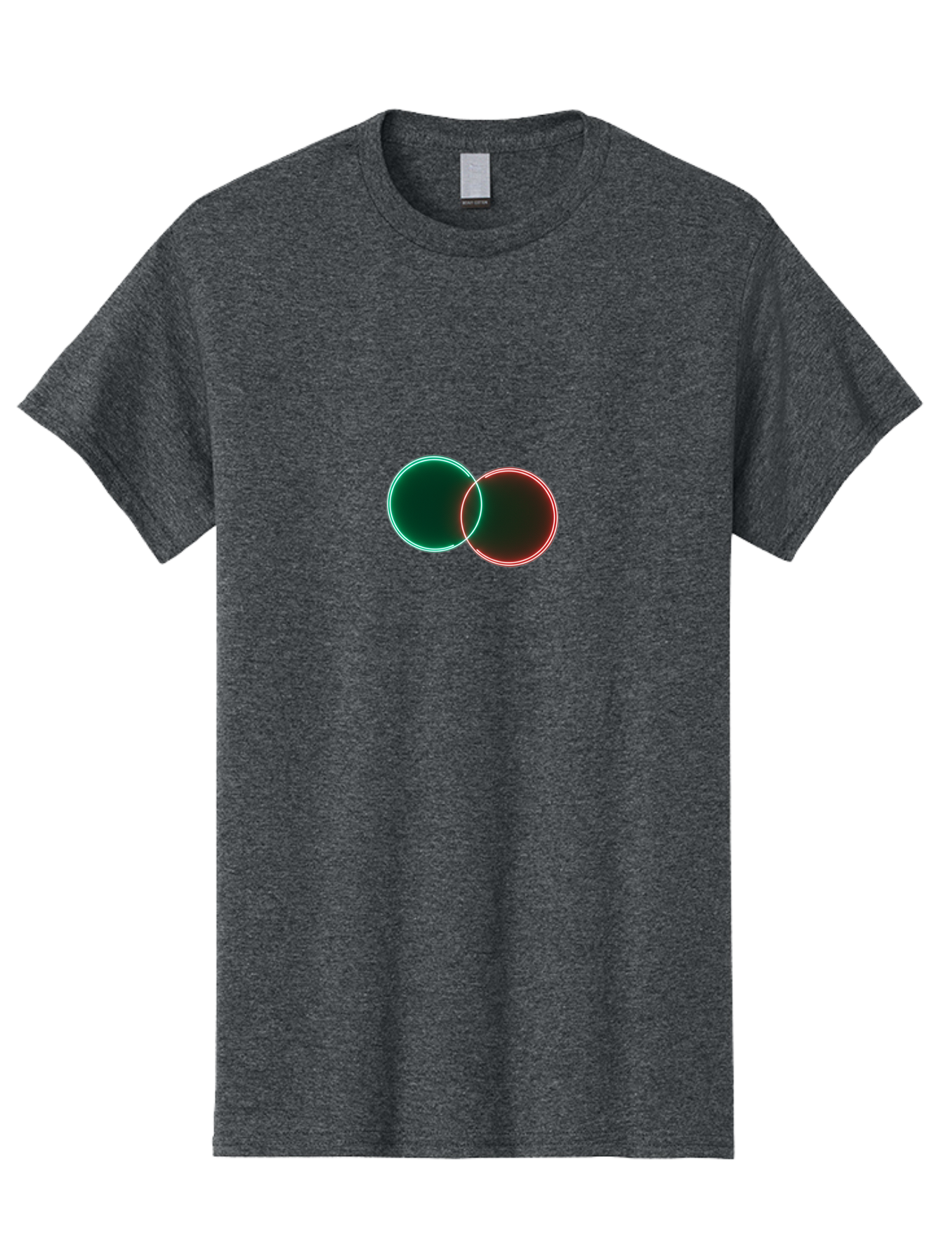 Overlapping-Circles-5 Men'S Graphic Tee, 100% Cotton, Comfortable Casual Summer Wear, Machine Washable, Vintage Camera, Old Camera, Antique Camera, Black Camera, Classic Photography, Photography Equipment, Nostalgic Device, Film Camera, Bag914