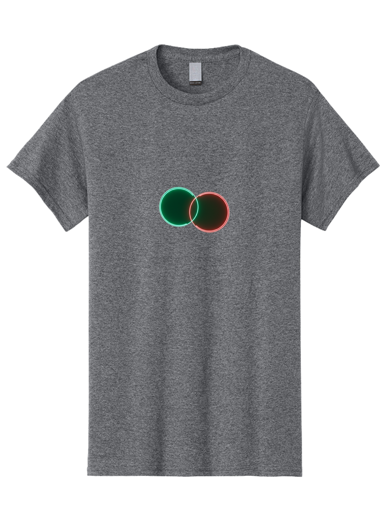 Overlapping-Circles-5 Men'S Graphic Tee, 100% Cotton, Comfortable Casual Summer Wear, Machine Washable, Vintage Camera, Old Camera, Antique Camera, Black Camera, Classic Photography, Photography Equipment, Nostalgic Device, Film Camera, Bag914