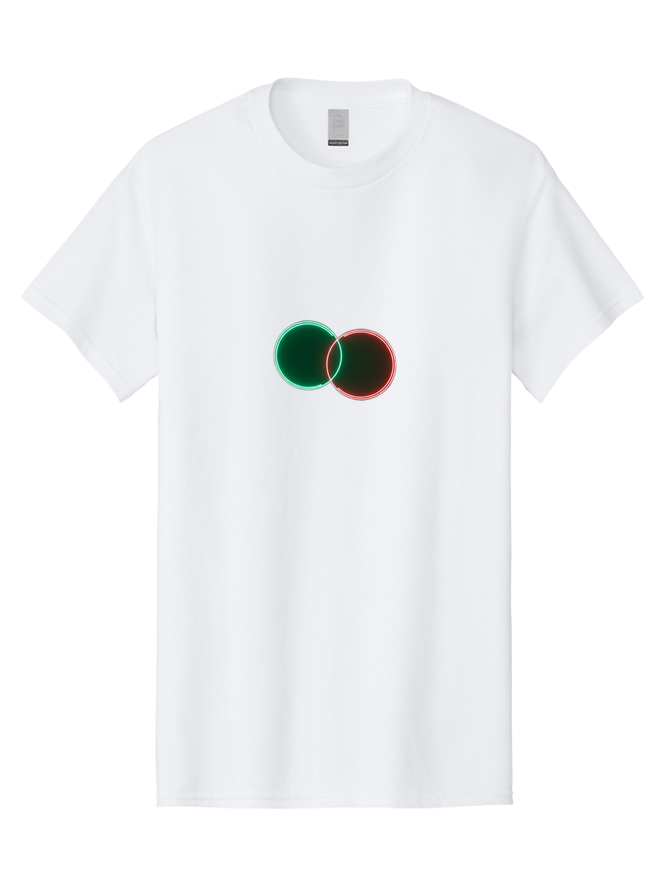 Overlapping-Circles-5 Men'S Graphic Tee, 100% Cotton, Comfortable Casual Summer Wear, Machine Washable, Vintage Camera, Old Camera, Antique Camera, Black Camera, Classic Photography, Photography Equipment, Nostalgic Device, Film Camera, Bag914