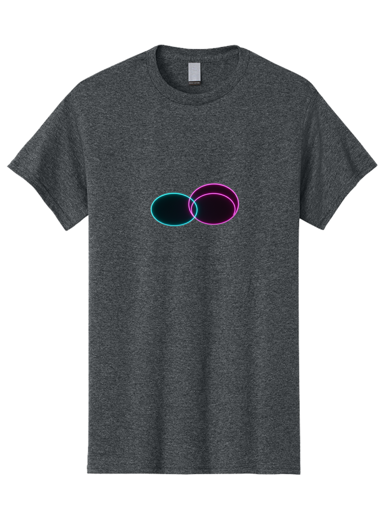 Overlapping-Circles Men'S Graphic Tee, 100% Cotton, Comfortable Casual Summer Wear, Machine Washable, Vintage Camera, Old Camera, Antique Camera, Black Camera, Classic Photography, Photography Equipment, Nostalgic Device, Film Camera, Bag915