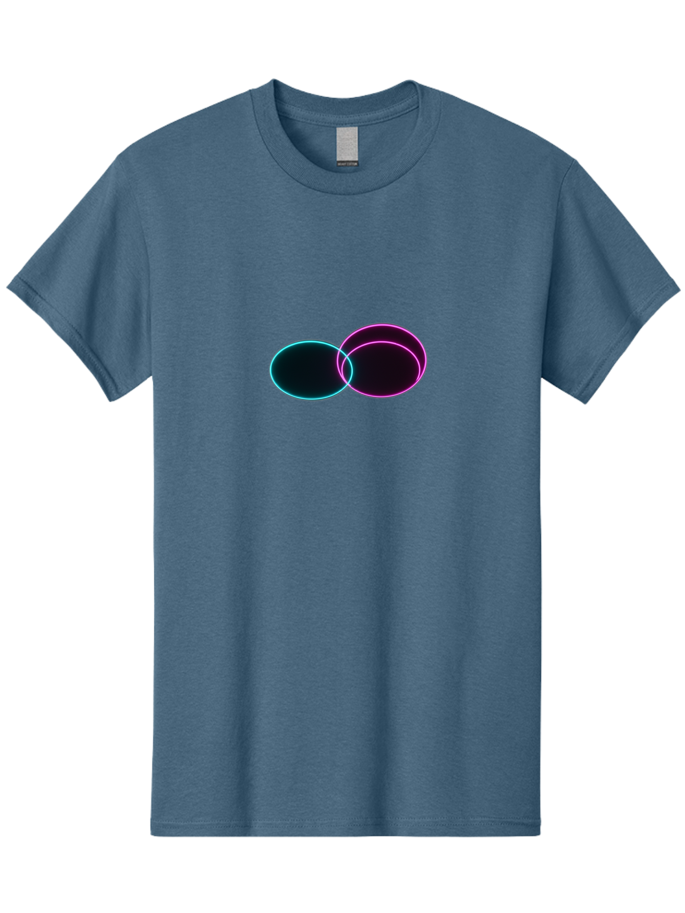 Overlapping-Circles Men'S Graphic Tee, 100% Cotton, Comfortable Casual Summer Wear, Machine Washable, Vintage Camera, Old Camera, Antique Camera, Black Camera, Classic Photography, Photography Equipment, Nostalgic Device, Film Camera, Bag915