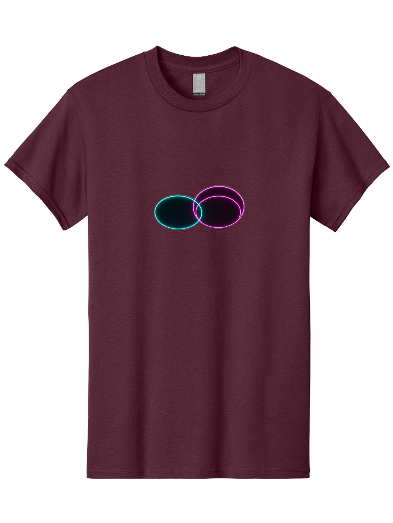 Overlapping-Circles Men'S Graphic Tee, 100% Cotton, Comfortable Casual Summer Wear, Machine Washable, Vintage Camera, Old Camera, Antique Camera, Black Camera, Classic Photography, Photography Equipment, Nostalgic Device, Film Camera, Bag915