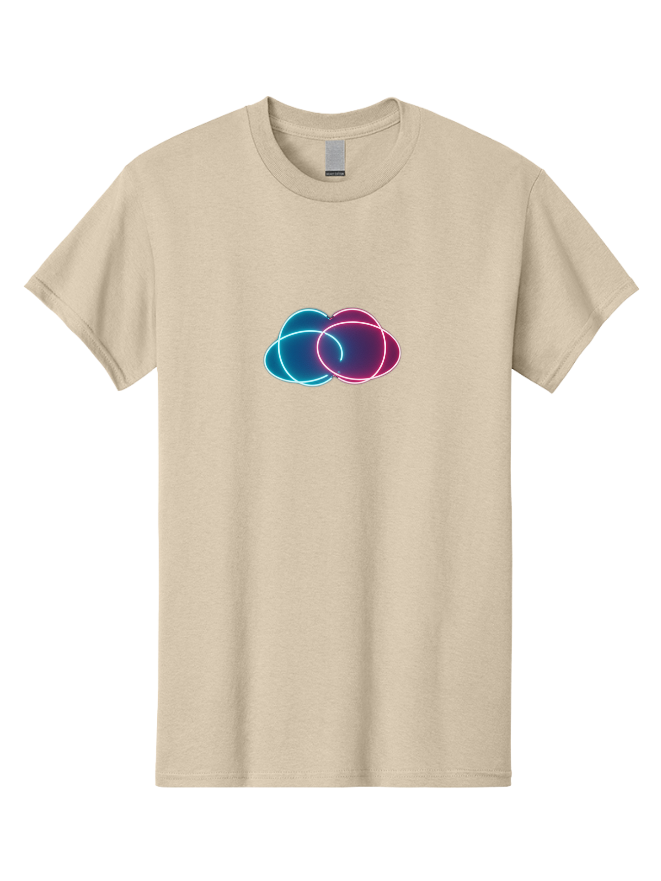 Overlapping-Neon-Circles Men'S Graphic Tee, 100% Cotton, Comfortable Casual Summer Wear, Machine Washable, Vintage Camera, Old Camera, Antique Camera, Black Camera, Classic Photography, Photography Equipment, Nostalgic Device, Film Camera, Bag917