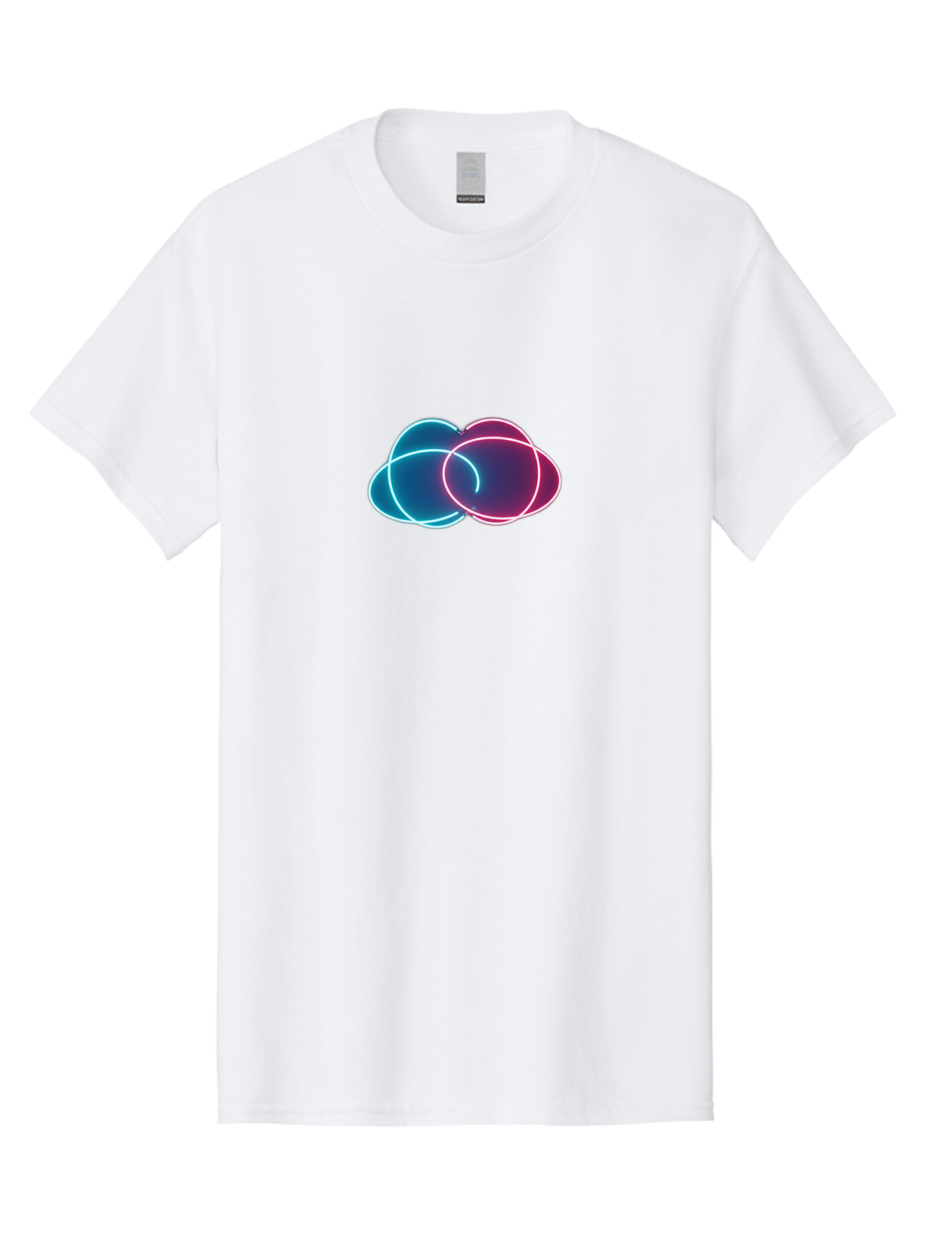 Overlapping-Neon-Circles Men'S Graphic Tee, 100% Cotton, Comfortable Casual Summer Wear, Machine Washable, Vintage Camera, Old Camera, Antique Camera, Black Camera, Classic Photography, Photography Equipment, Nostalgic Device, Film Camera, Bag917