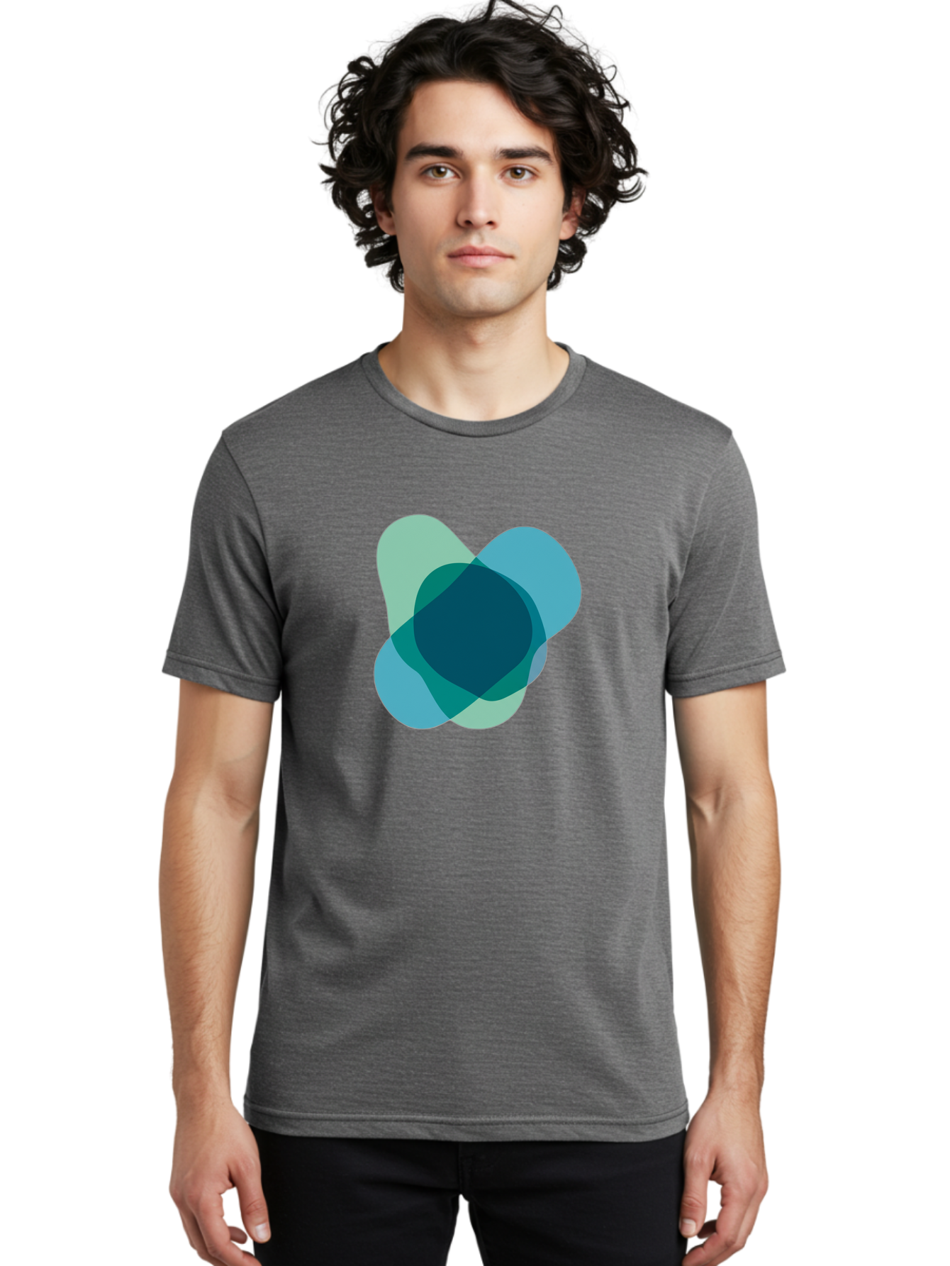Overlapping-Ovals Men'S Graphic Tee, 100% Cotton, Comfortable Casual Summer Wear, Machine Washable, Vintage Camera, Old Camera, Antique Camera, Black Camera, Classic Photography, Photography Equipment, Nostalgic Device, Film Camera, Camera Art Bag918