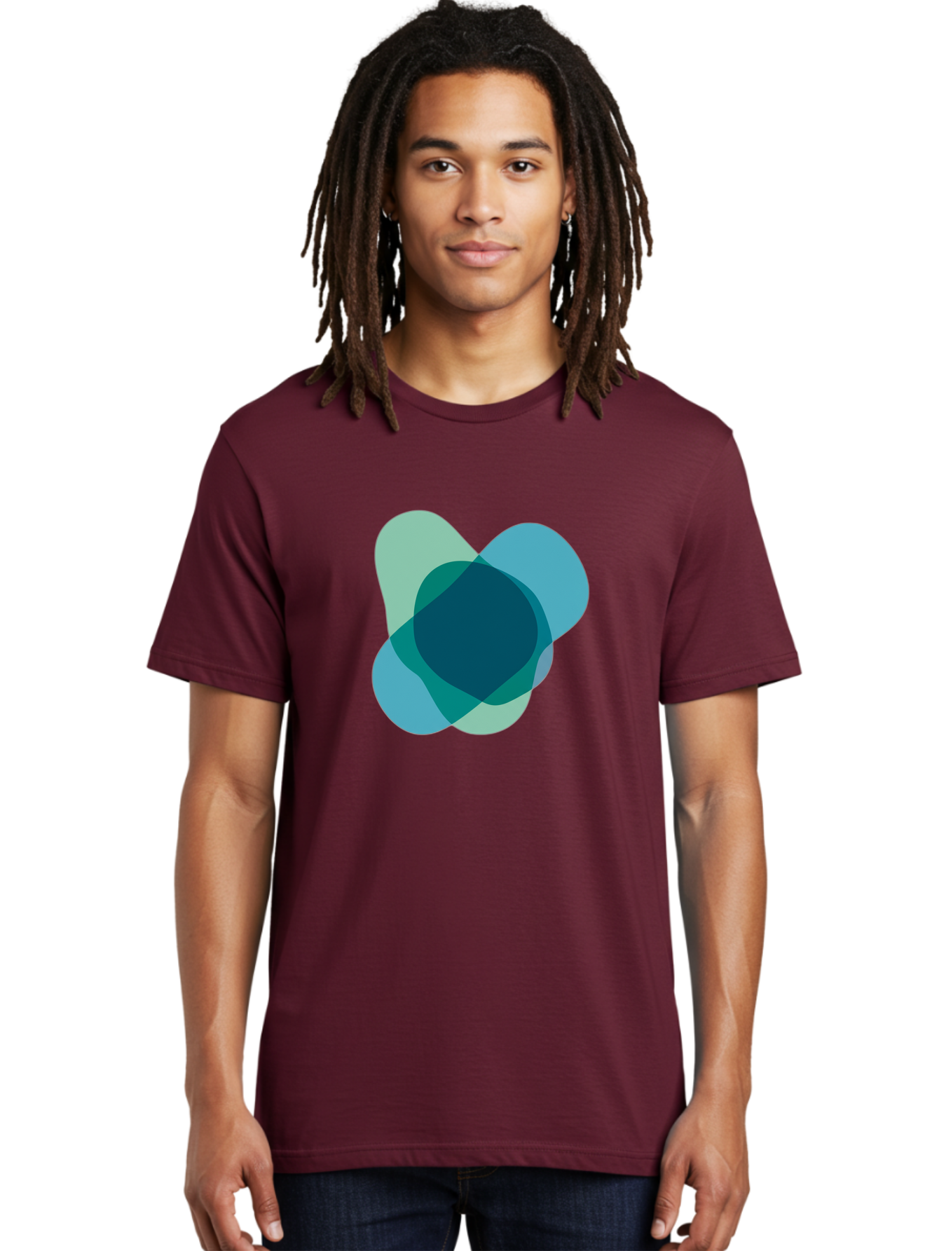 Overlapping-Ovals Men'S Graphic Tee, 100% Cotton, Comfortable Casual Summer Wear, Machine Washable, Vintage Camera, Old Camera, Antique Camera, Black Camera, Classic Photography, Photography Equipment, Nostalgic Device, Film Camera, Camera Art Bag918