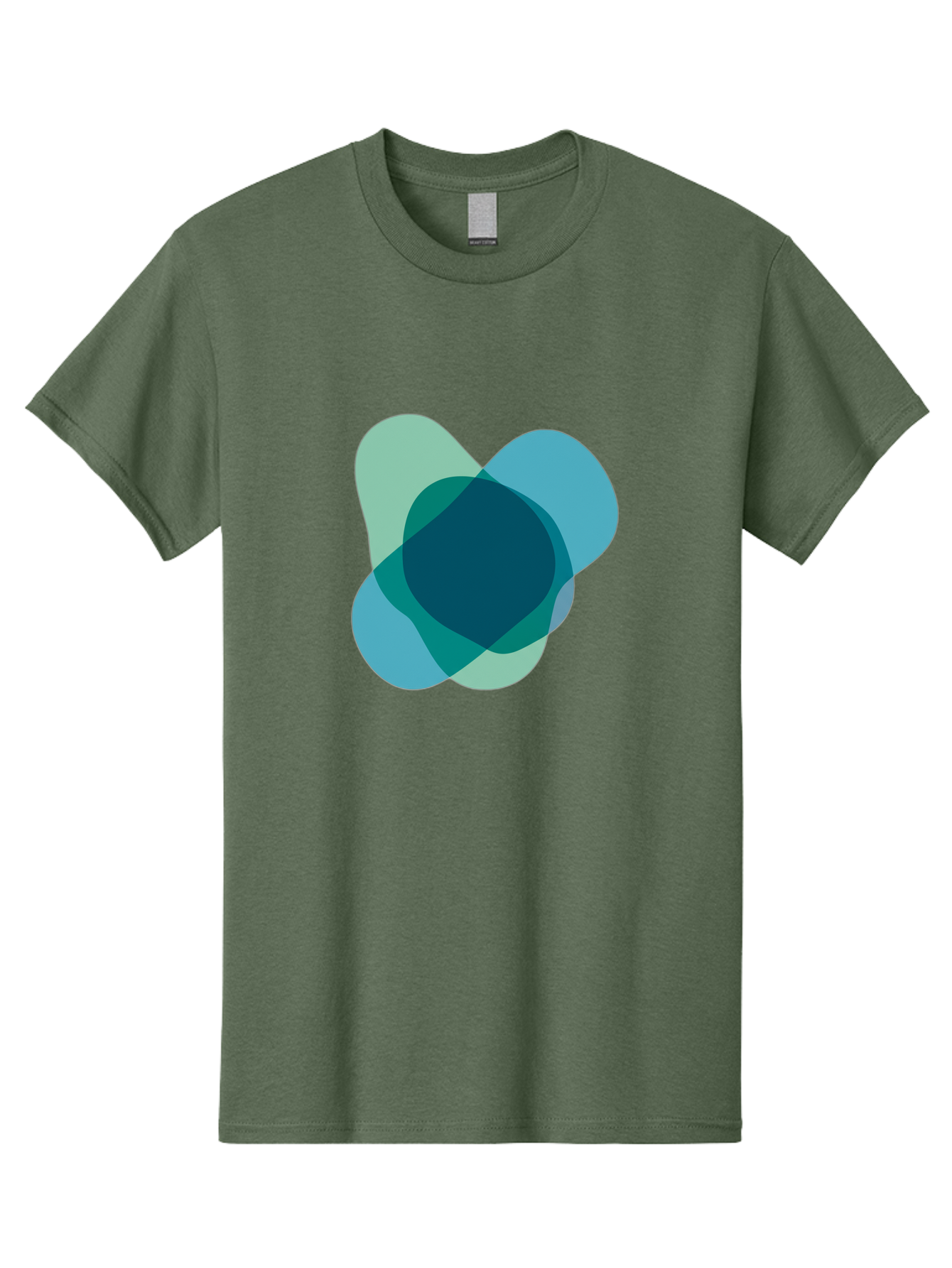 Overlapping-Ovals Men'S Graphic Tee, 100% Cotton, Comfortable Casual Summer Wear, Machine Washable, Vintage Camera, Old Camera, Antique Camera, Black Camera, Classic Photography, Photography Equipment, Nostalgic Device, Film Camera, Camera Art Bag918