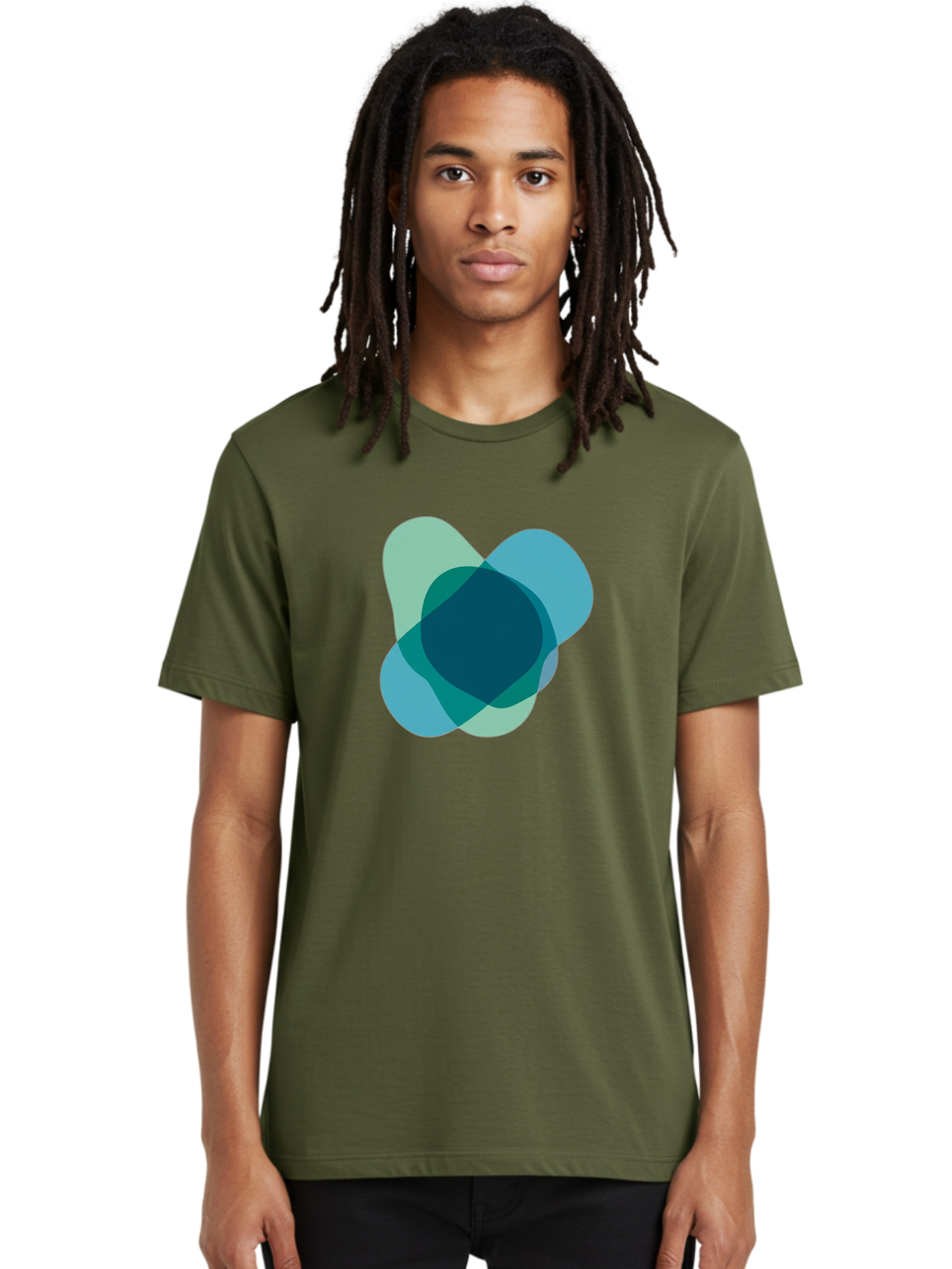 Overlapping-Ovals Men'S Graphic Tee, 100% Cotton, Comfortable Casual Summer Wear, Machine Washable, Vintage Camera, Old Camera, Antique Camera, Black Camera, Classic Photography, Photography Equipment, Nostalgic Device, Film Camera, Camera Art Bag918