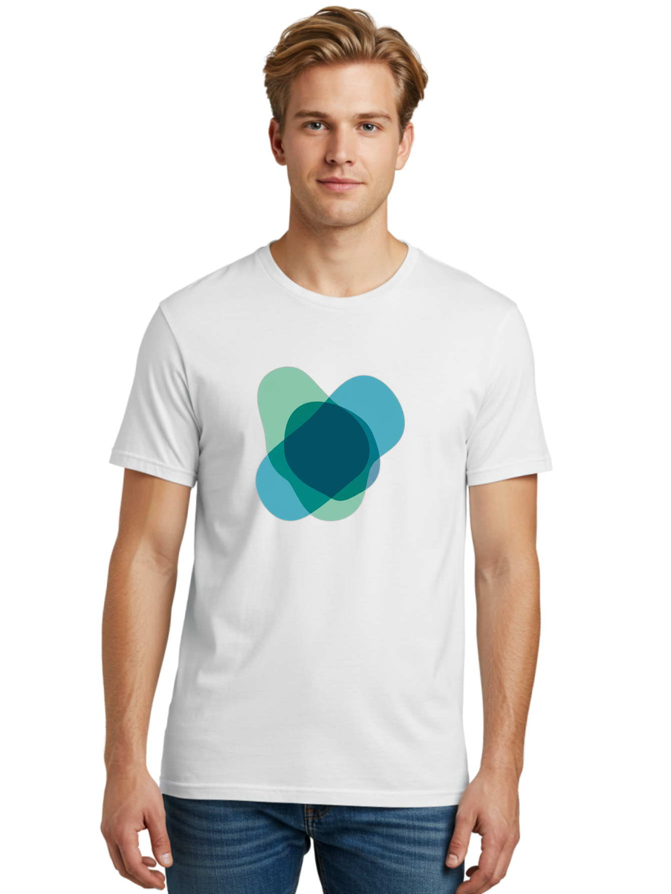 Overlapping-Ovals Men'S Graphic Tee, 100% Cotton, Comfortable Casual Summer Wear, Machine Washable, Vintage Camera, Old Camera, Antique Camera, Black Camera, Classic Photography, Photography Equipment, Nostalgic Device, Film Camera, Camera Art Bag918