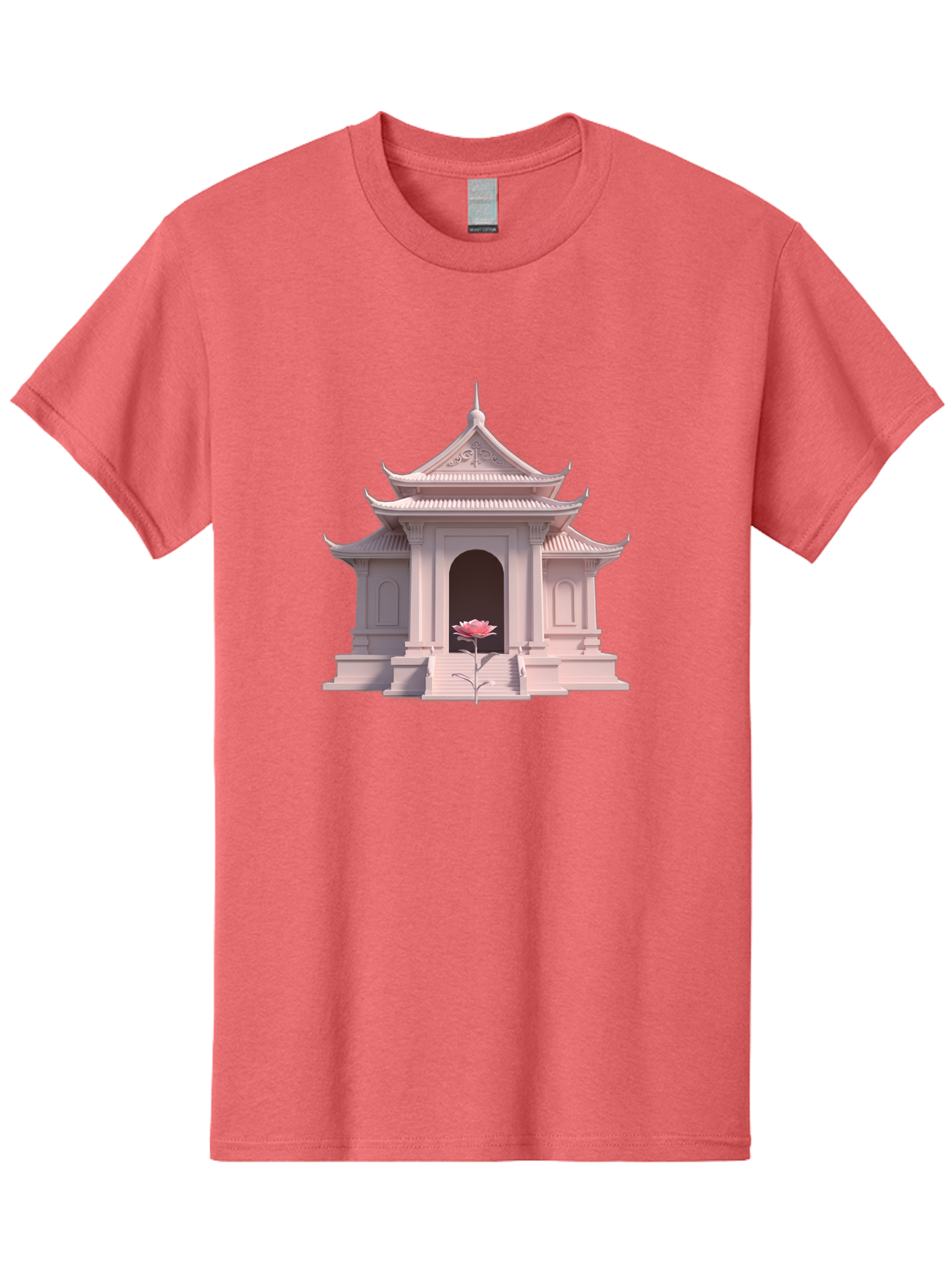 Pagoda-Temple Men'S Graphic Tee, 100% Cotton, Comfortable Casual Summer Wear, Machine Washable, Vintage Camera, Old Camera, Antique Camera, Black Camera, Classic Photography, Photography Equipment, Nostalgic Device, Film Camera, Camera Art Bag922