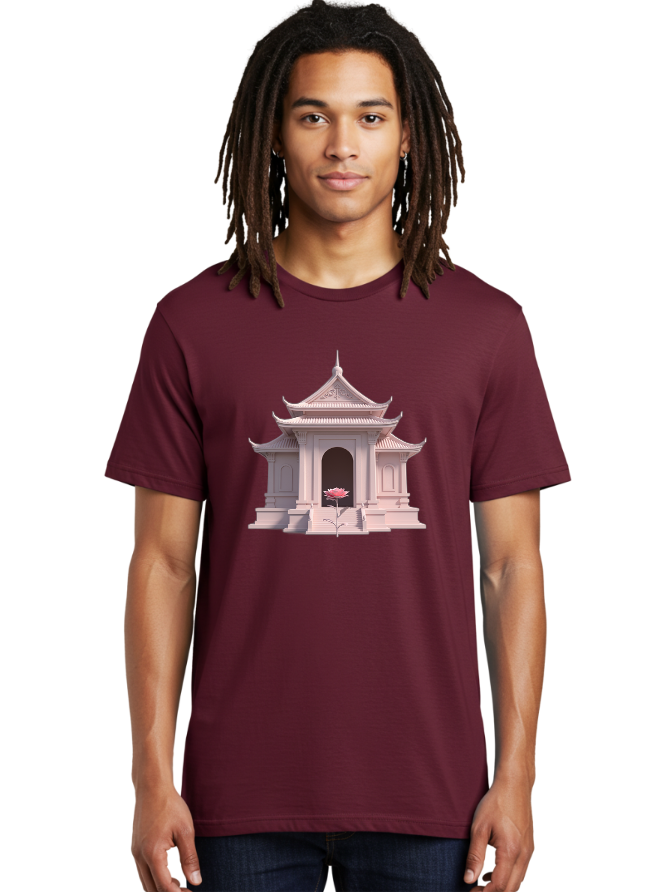Pagoda-Temple Men'S Graphic Tee, 100% Cotton, Comfortable Casual Summer Wear, Machine Washable, Vintage Camera, Old Camera, Antique Camera, Black Camera, Classic Photography, Photography Equipment, Nostalgic Device, Film Camera, Camera Art Bag922