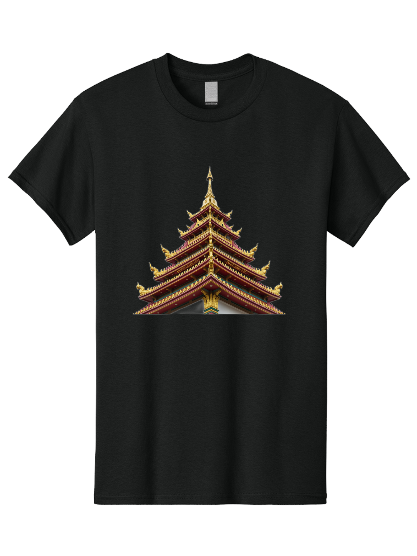 Pagoda Men'S Graphic Tee, 100% Cotton, Comfortable Casual Summer Wear, Machine Washable, Vintage Camera, Old Camera, Antique Camera, Black Camera, Classic Photography, Photography Equipment, Nostalgic Device, Film Camera, Camera Art Bag923