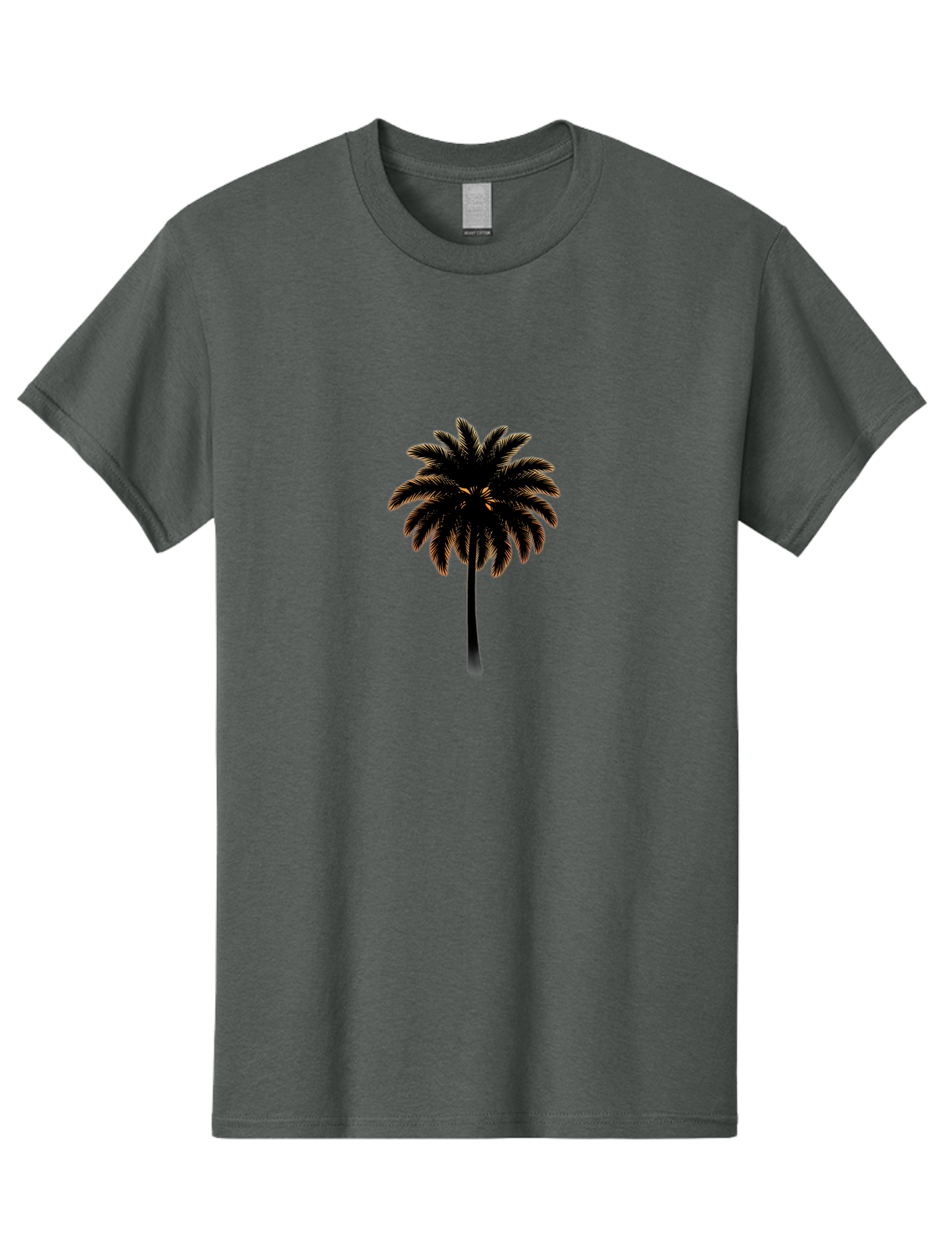 Palm-Tree Men'S Graphic Tee, 100% Cotton, Comfortable Casual Summer Wear, Machine Washable, Vintage Camera, Old Camera, Antique Camera, Black Camera, Classic Photography, Photography Equipment, Nostalgic Device, Film Camera, Camera Art Bag924