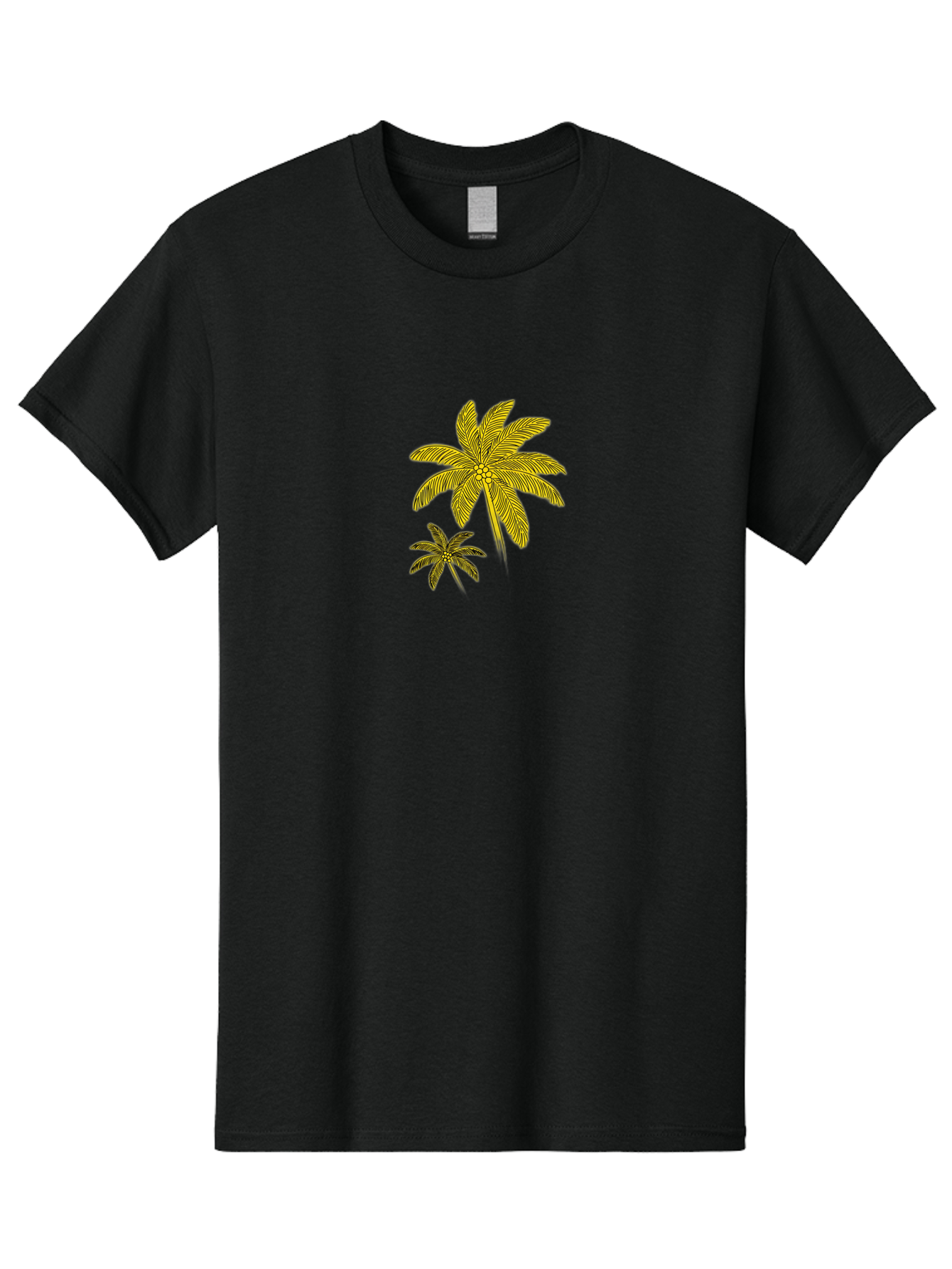 Palm-Trees Men'S Graphic Tee, 100% Cotton, Comfortable Casual Summer Wear, Machine Washable, Vintage Camera, Old Camera, Antique Camera, Black Camera, Classic Photography, Photography Equipment, Nostalgic Device, Film Camera, Camera Art Bag926