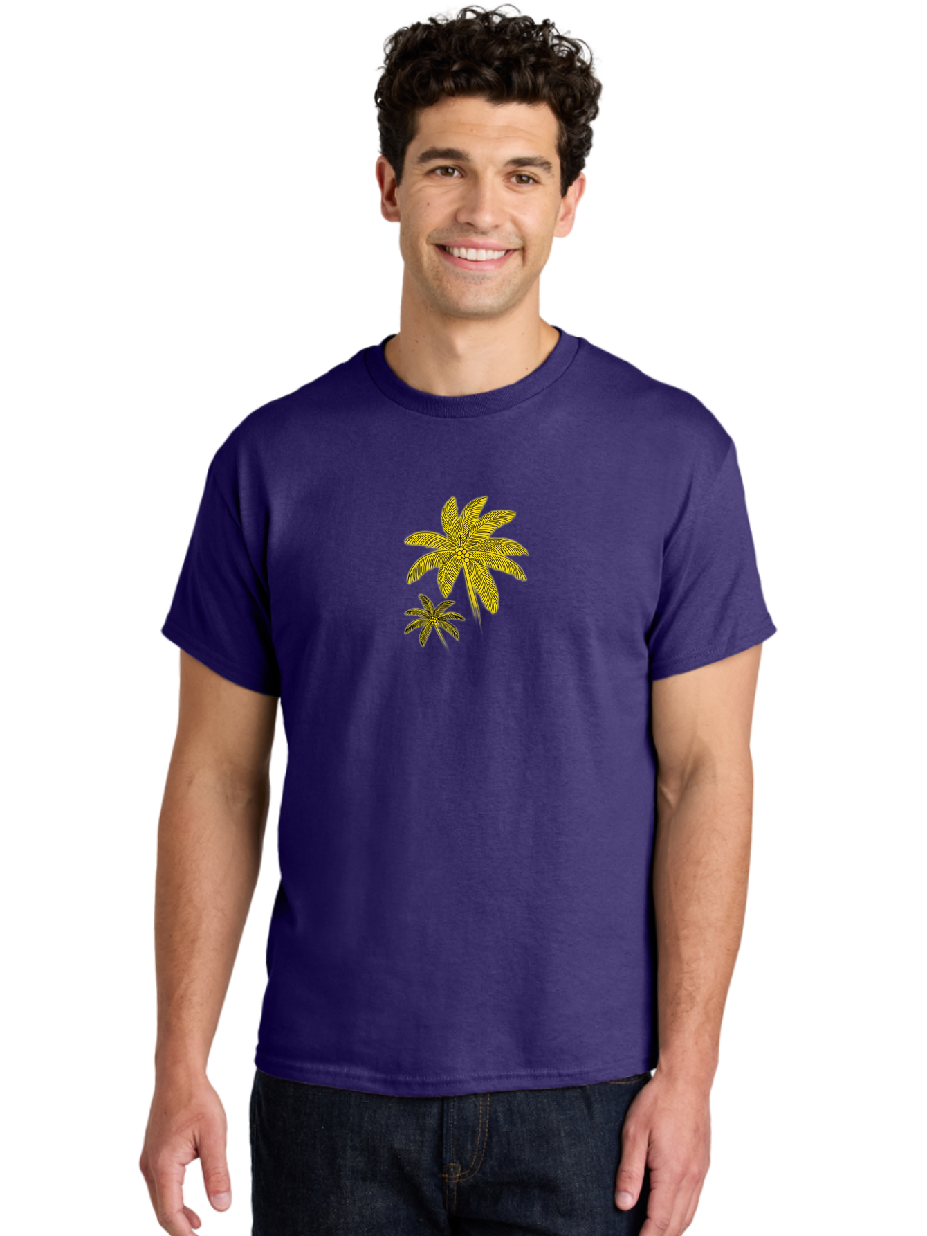 Palm-Trees Men'S Graphic Tee, 100% Cotton, Comfortable Casual Summer Wear, Machine Washable, Vintage Camera, Old Camera, Antique Camera, Black Camera, Classic Photography, Photography Equipment, Nostalgic Device, Film Camera, Camera Art Bag926