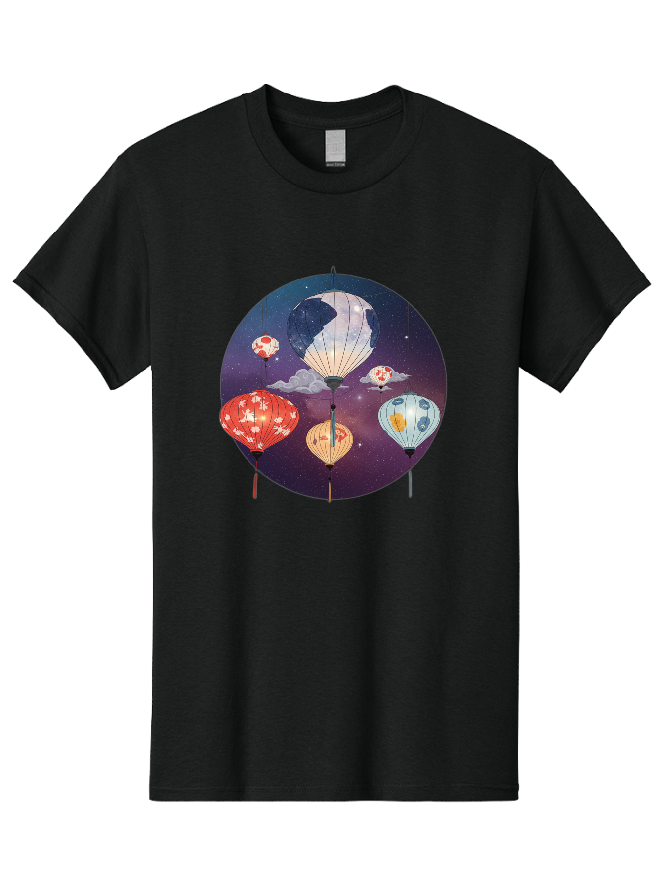Paper-Lanterns-1 Men'S Graphic Tee, 100% Cotton, Comfortable Casual Summer Wear, Machine Washable, Vintage Camera, Old Camera, Antique Camera, Black Camera, Classic Photography, Photography Equipment, Nostalgic Device, Film Camera, Camera Art Bag929