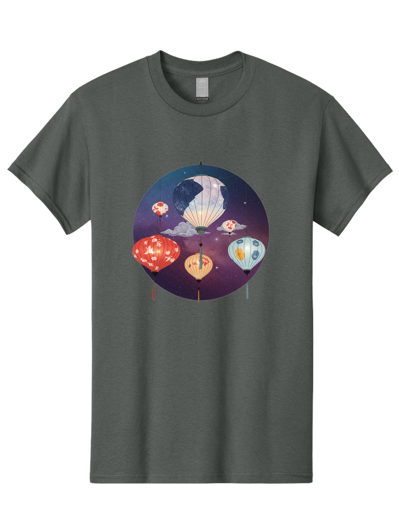 Paper-Lanterns-1 Men'S Graphic Tee, 100% Cotton, Comfortable Casual Summer Wear, Machine Washable, Vintage Camera, Old Camera, Antique Camera, Black Camera, Classic Photography, Photography Equipment, Nostalgic Device, Film Camera, Camera Art Bag929