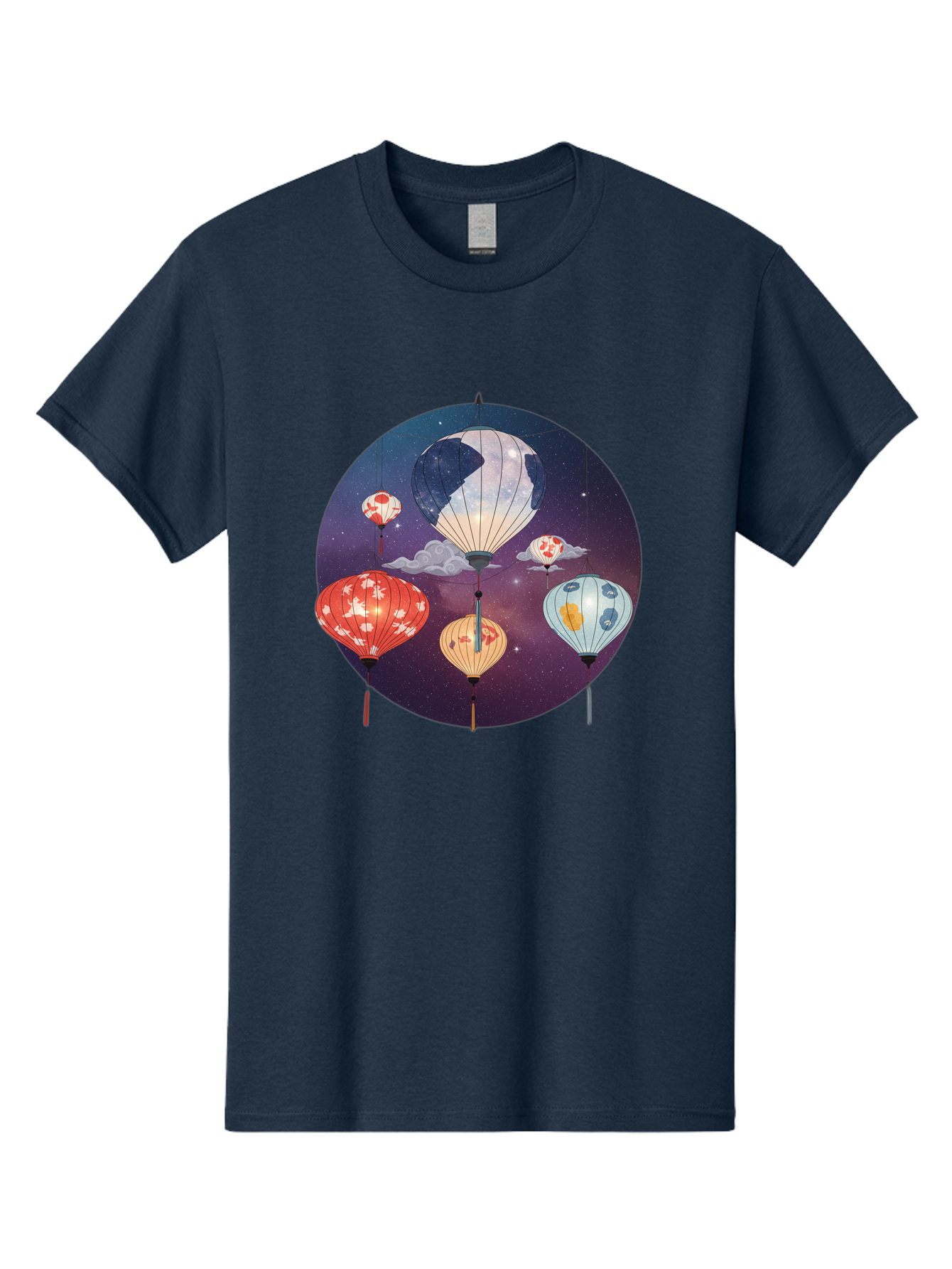 Paper-Lanterns-1 Men'S Graphic Tee, 100% Cotton, Comfortable Casual Summer Wear, Machine Washable, Vintage Camera, Old Camera, Antique Camera, Black Camera, Classic Photography, Photography Equipment, Nostalgic Device, Film Camera, Camera Art Bag929