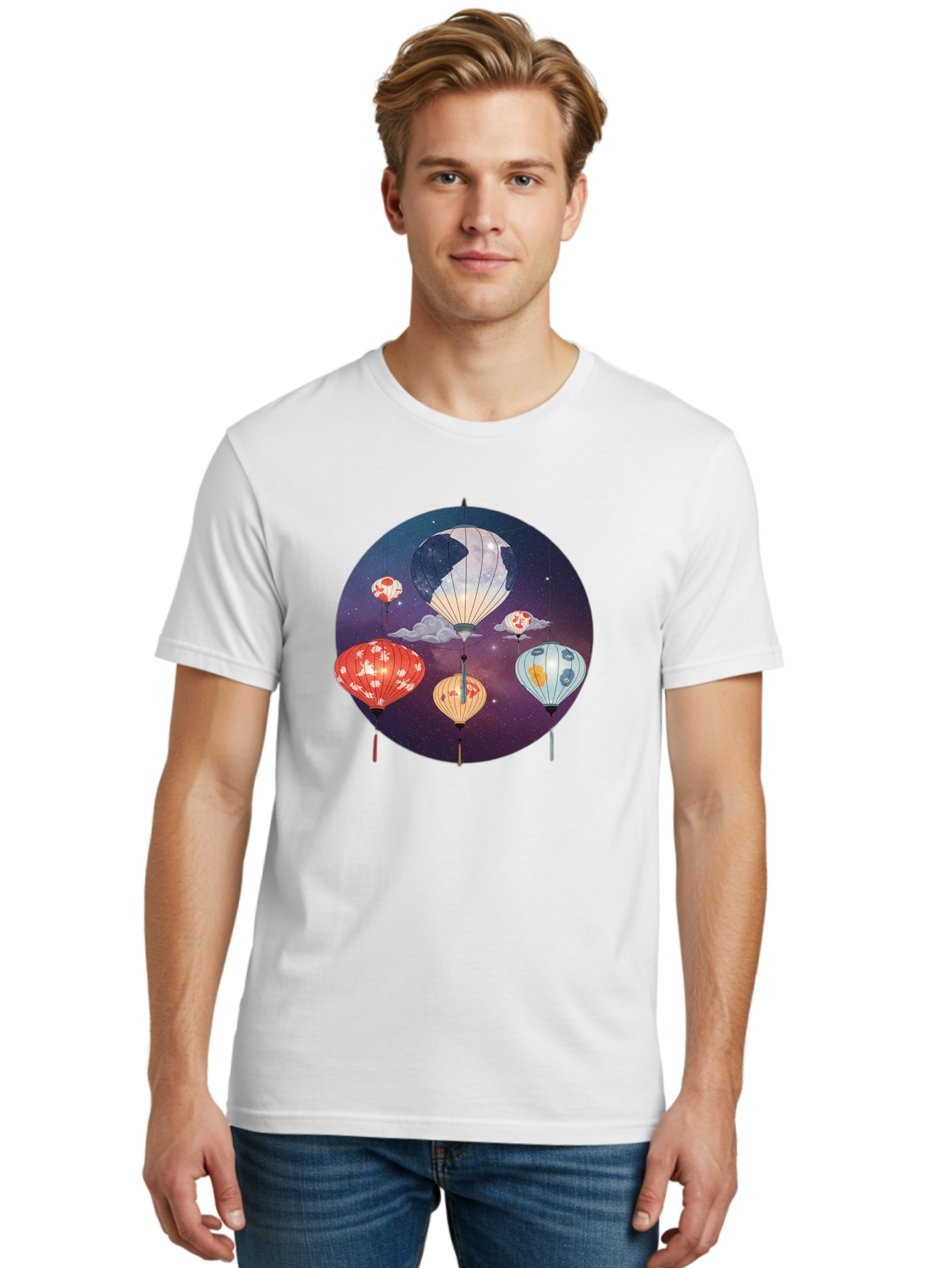 Paper-Lanterns-1 Men'S Graphic Tee, 100% Cotton, Comfortable Casual Summer Wear, Machine Washable, Vintage Camera, Old Camera, Antique Camera, Black Camera, Classic Photography, Photography Equipment, Nostalgic Device, Film Camera, Camera Art Bag929