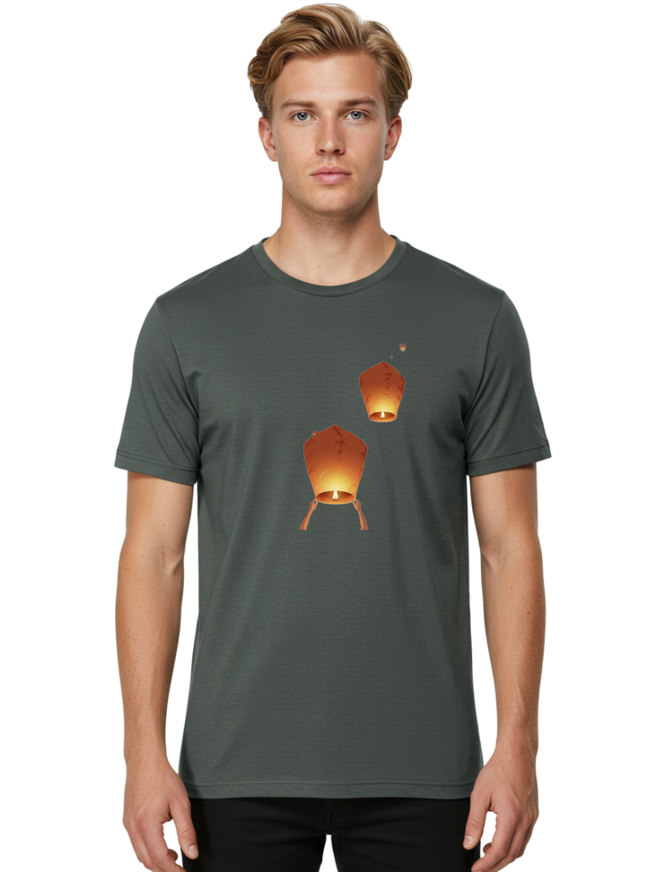 Paper-Lanterns Men'S Graphic Tee, 100% Cotton, Comfortable Casual Summer Wear, Machine Washable, Vintage Camera, Old Camera, Antique Camera, Black Camera, Classic Photography, Photography Equipment, Nostalgic Device, Film Camera, Camera Art Bag930