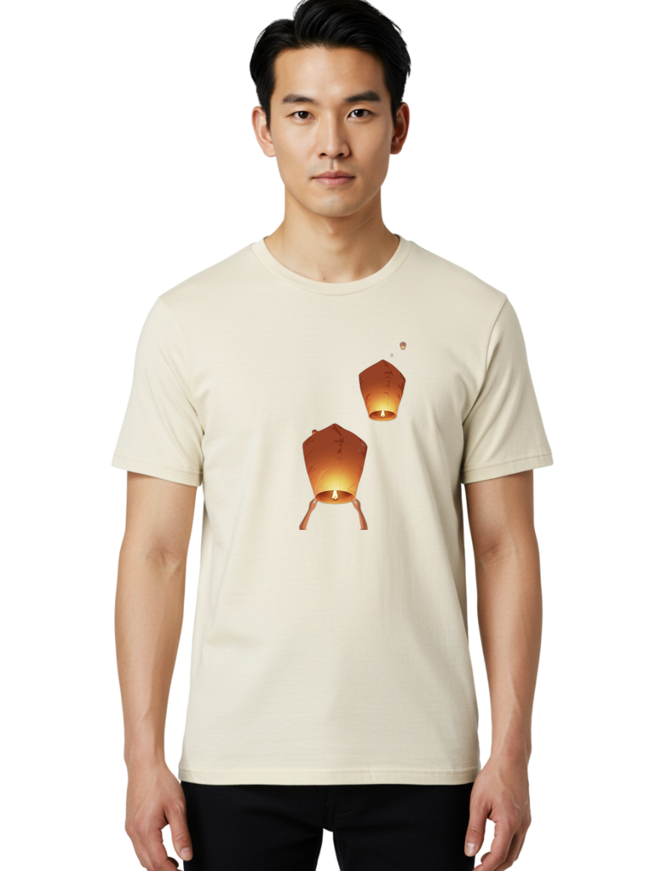 Paper-Lanterns Men'S Graphic Tee, 100% Cotton, Comfortable Casual Summer Wear, Machine Washable, Vintage Camera, Old Camera, Antique Camera, Black Camera, Classic Photography, Photography Equipment, Nostalgic Device, Film Camera, Camera Art Bag930