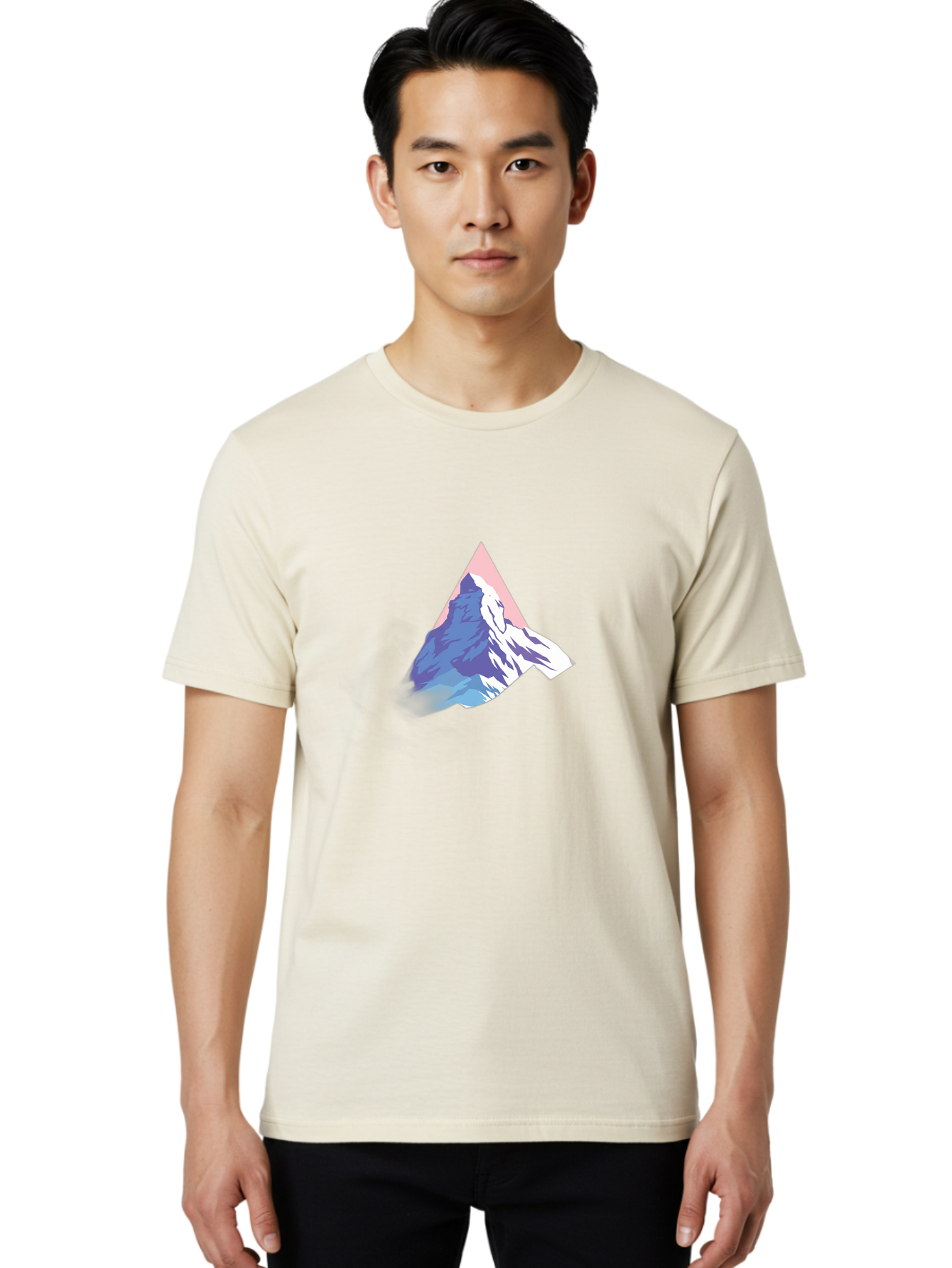 Paper-Mountain Men'S Graphic Tee, 100% Cotton, Comfortable Casual Summer Wear, Machine Washable, Vintage Camera, Old Camera, Antique Camera, Black Camera, Classic Photography, Photography Equipment, Nostalgic Device, Film Camera, Camera Art Bag931