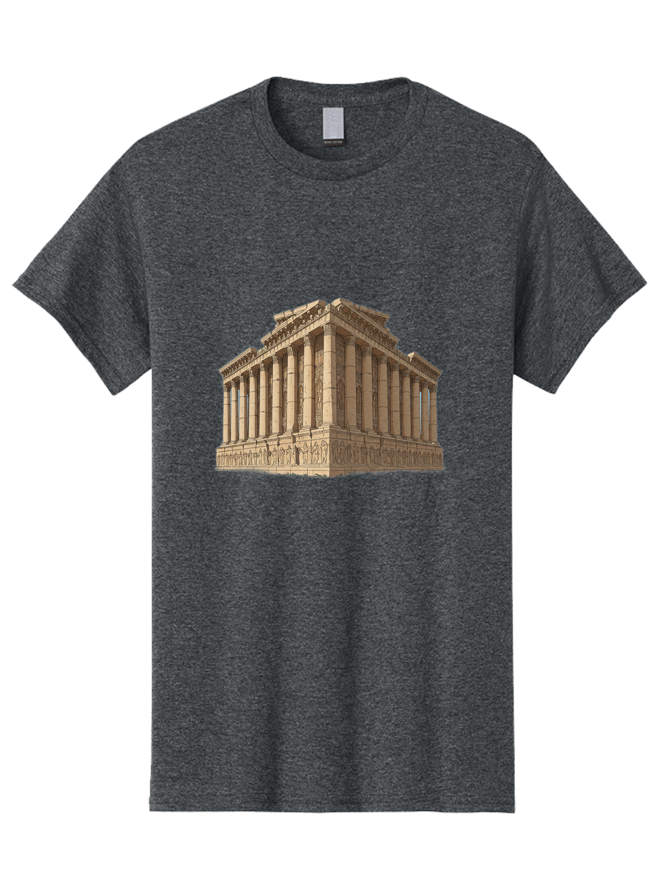 Parthenon-1 Men'S Graphic Tee, 100% Cotton, Comfortable Casual Summer Wear, Machine Washable, Vintage Camera, Old Camera, Antique Camera, Black Camera, Classic Photography, Photography Equipment, Nostalgic Device, Film Camera, Camera Art Bag933