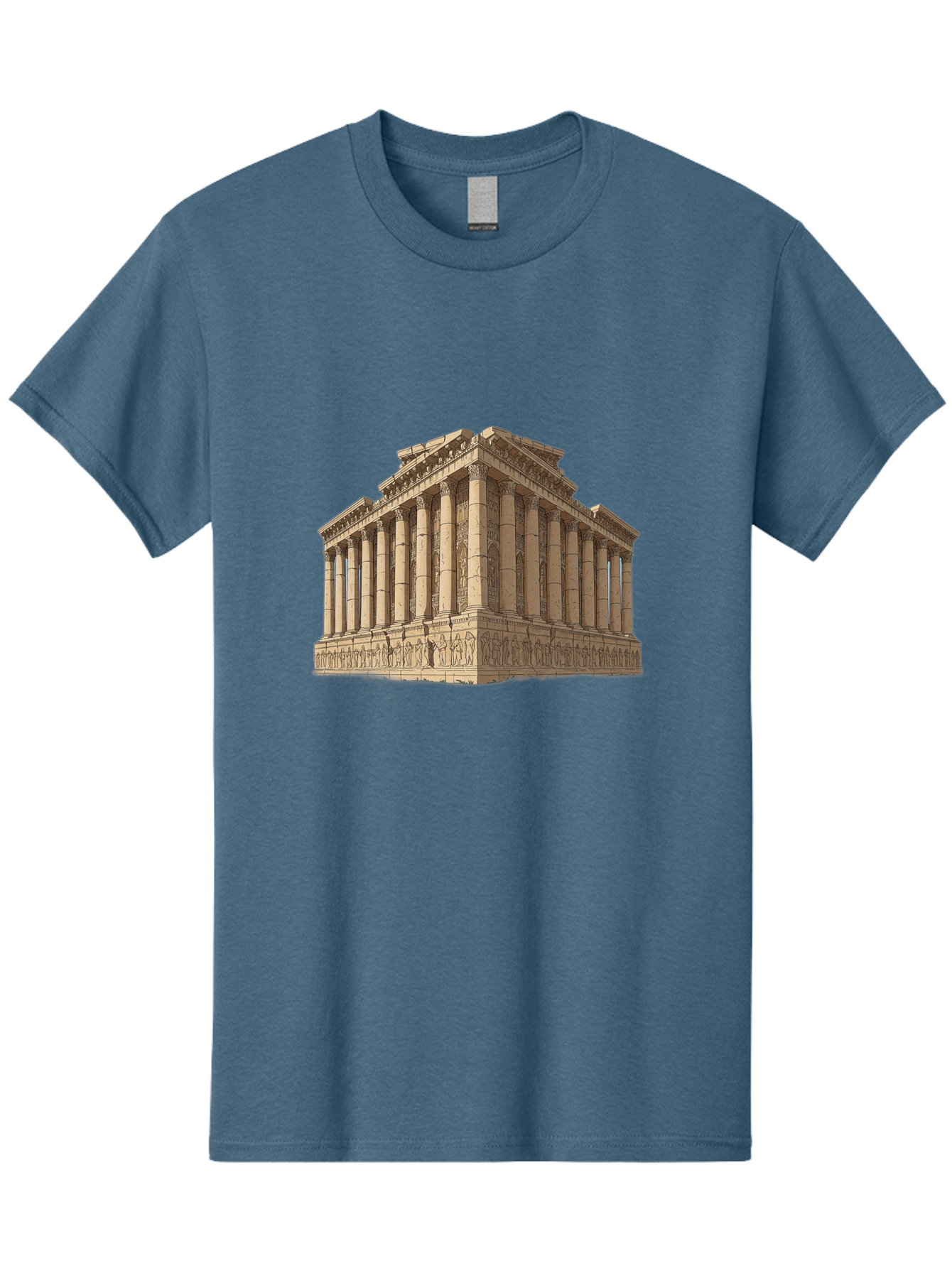 Parthenon-1 Men'S Graphic Tee, 100% Cotton, Comfortable Casual Summer Wear, Machine Washable, Vintage Camera, Old Camera, Antique Camera, Black Camera, Classic Photography, Photography Equipment, Nostalgic Device, Film Camera, Camera Art Bag933