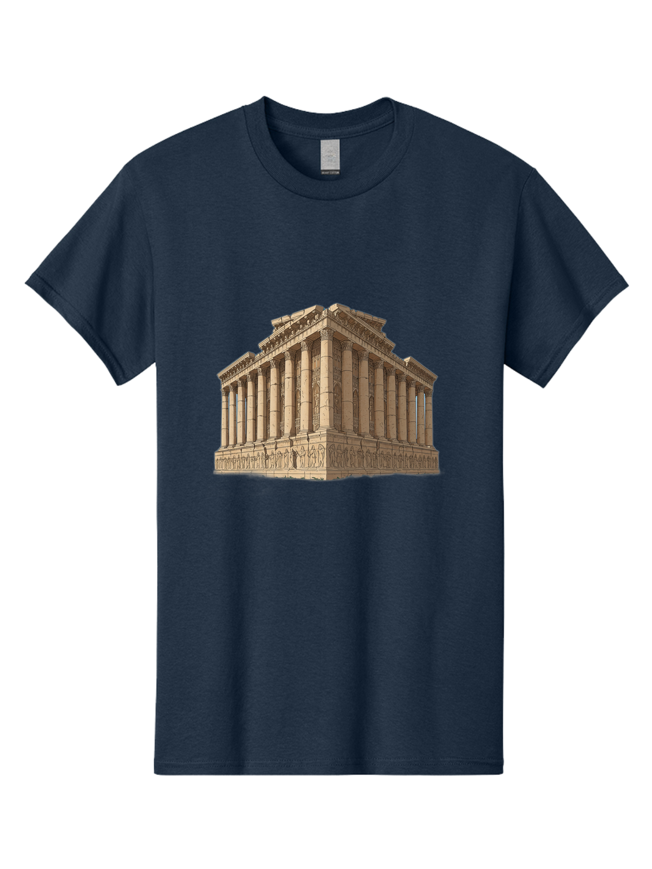 Parthenon-1 Men'S Graphic Tee, 100% Cotton, Comfortable Casual Summer Wear, Machine Washable, Vintage Camera, Old Camera, Antique Camera, Black Camera, Classic Photography, Photography Equipment, Nostalgic Device, Film Camera, Camera Art Bag933