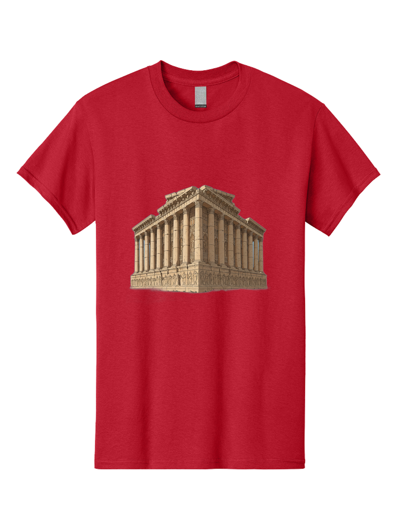 Parthenon-1 Men'S Graphic Tee, 100% Cotton, Comfortable Casual Summer Wear, Machine Washable, Vintage Camera, Old Camera, Antique Camera, Black Camera, Classic Photography, Photography Equipment, Nostalgic Device, Film Camera, Camera Art Bag933