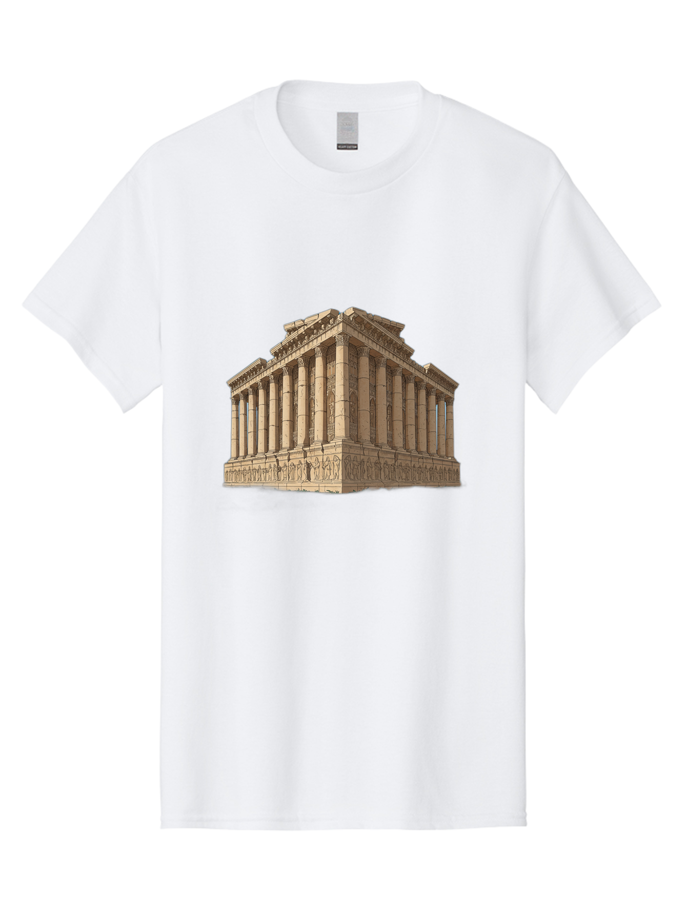 Parthenon-1 Men'S Graphic Tee, 100% Cotton, Comfortable Casual Summer Wear, Machine Washable, Vintage Camera, Old Camera, Antique Camera, Black Camera, Classic Photography, Photography Equipment, Nostalgic Device, Film Camera, Camera Art Bag933