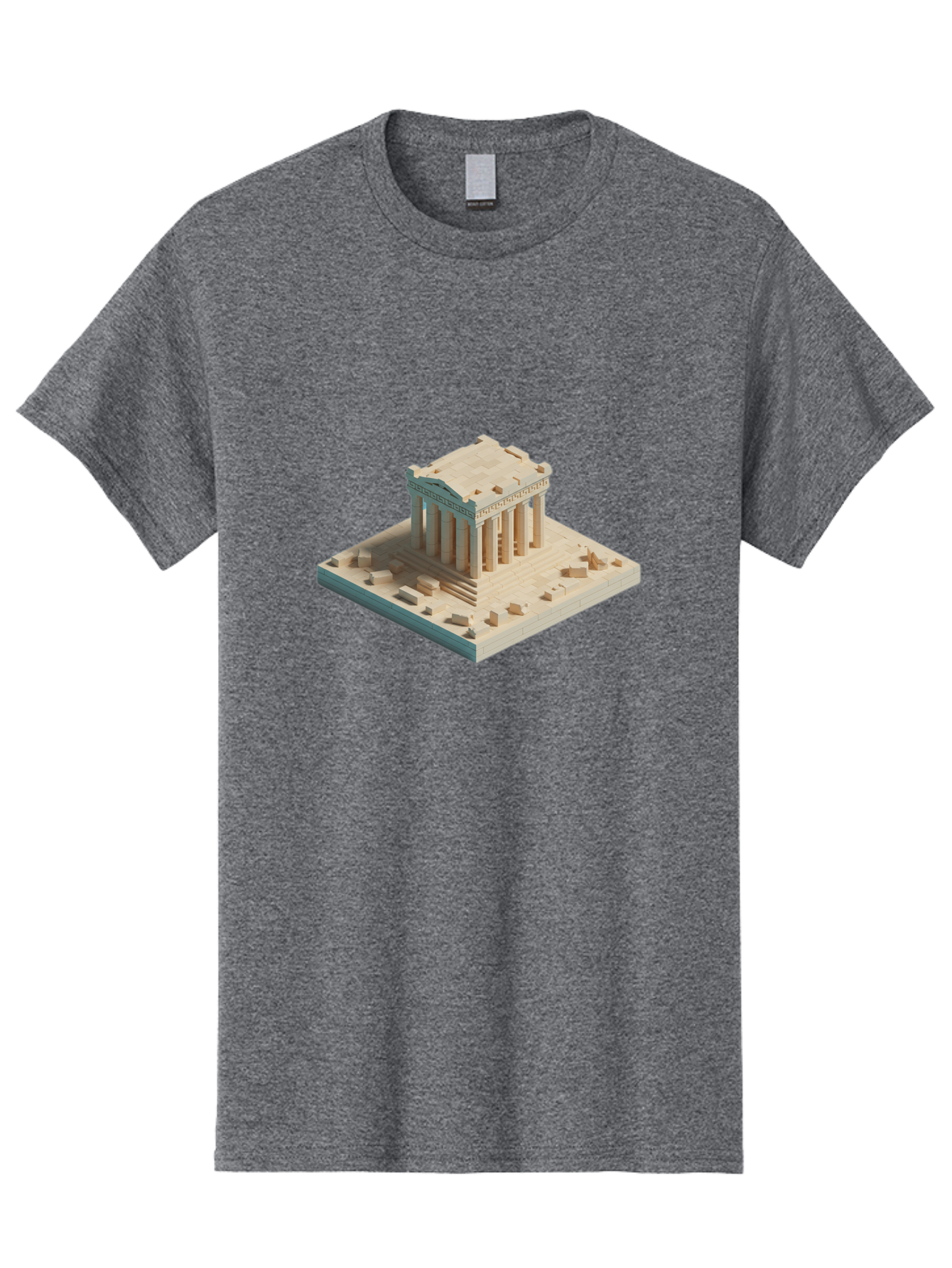Parthenon-2 Men'S Graphic Tee, 100% Cotton, Comfortable Casual Summer Wear, Machine Washable, Vintage Camera, Old Camera, Antique Camera, Black Camera, Classic Photography, Photography Equipment, Nostalgic Device, Film Camera, Camera Art Bag934