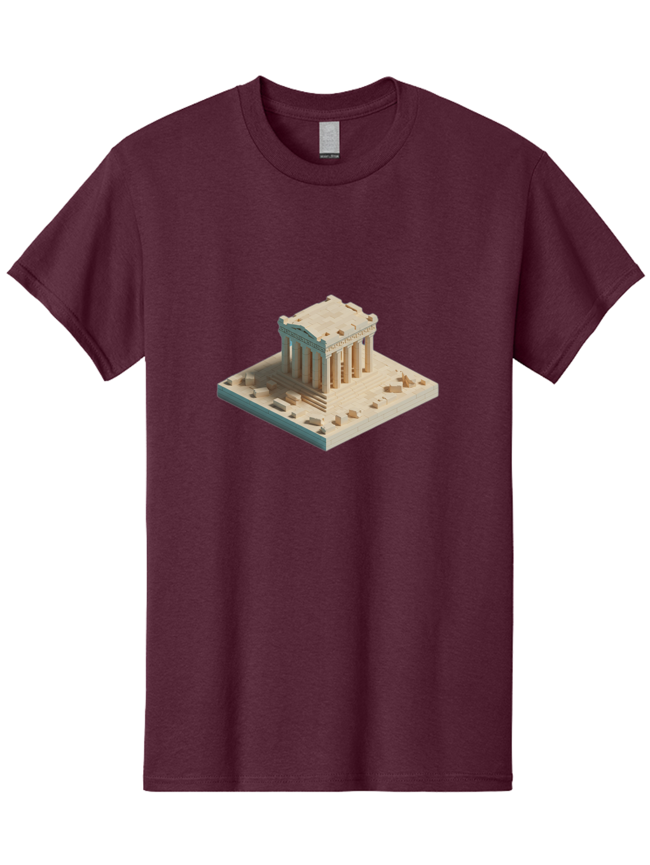 Parthenon-2 Men'S Graphic Tee, 100% Cotton, Comfortable Casual Summer Wear, Machine Washable, Vintage Camera, Old Camera, Antique Camera, Black Camera, Classic Photography, Photography Equipment, Nostalgic Device, Film Camera, Camera Art Bag934