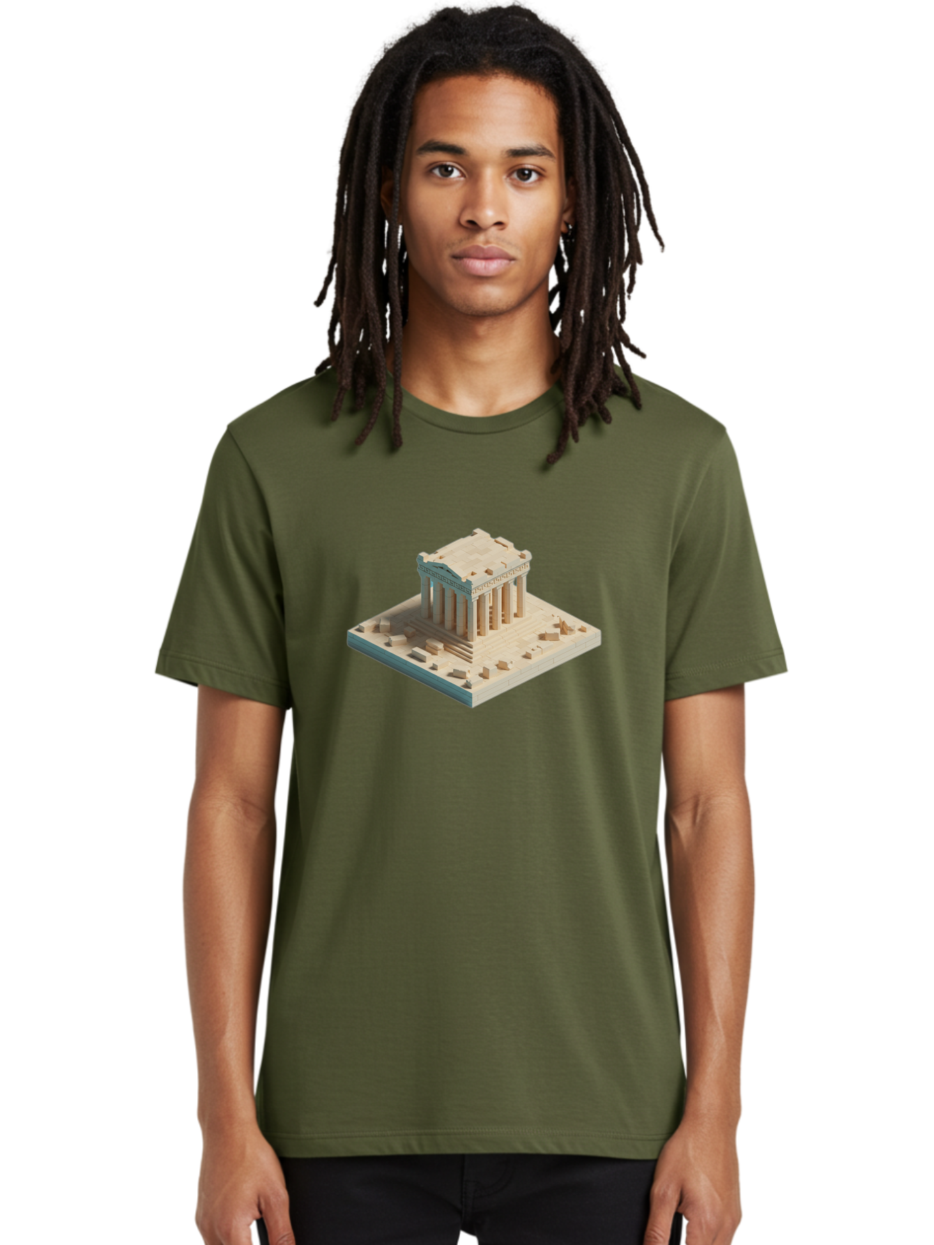 Parthenon-2 Men'S Graphic Tee, 100% Cotton, Comfortable Casual Summer Wear, Machine Washable, Vintage Camera, Old Camera, Antique Camera, Black Camera, Classic Photography, Photography Equipment, Nostalgic Device, Film Camera, Camera Art Bag934