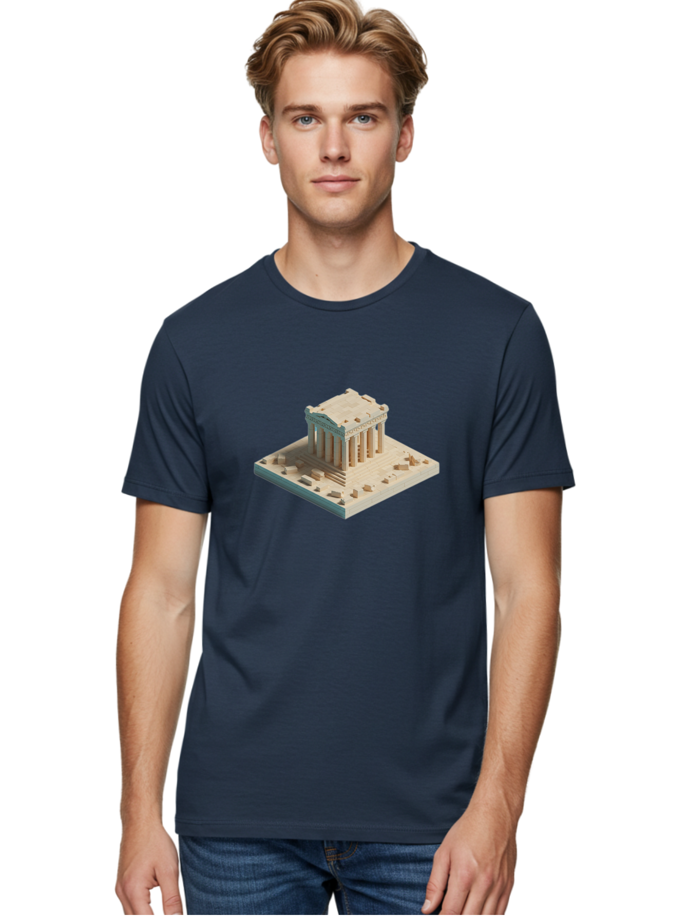Parthenon-2 Men'S Graphic Tee, 100% Cotton, Comfortable Casual Summer Wear, Machine Washable, Vintage Camera, Old Camera, Antique Camera, Black Camera, Classic Photography, Photography Equipment, Nostalgic Device, Film Camera, Camera Art Bag934