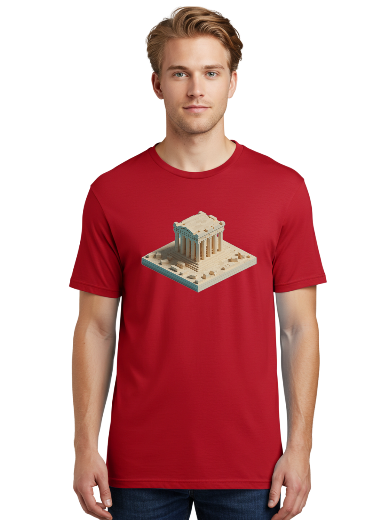 Parthenon-2 Men'S Graphic Tee, 100% Cotton, Comfortable Casual Summer Wear, Machine Washable, Vintage Camera, Old Camera, Antique Camera, Black Camera, Classic Photography, Photography Equipment, Nostalgic Device, Film Camera, Camera Art Bag934