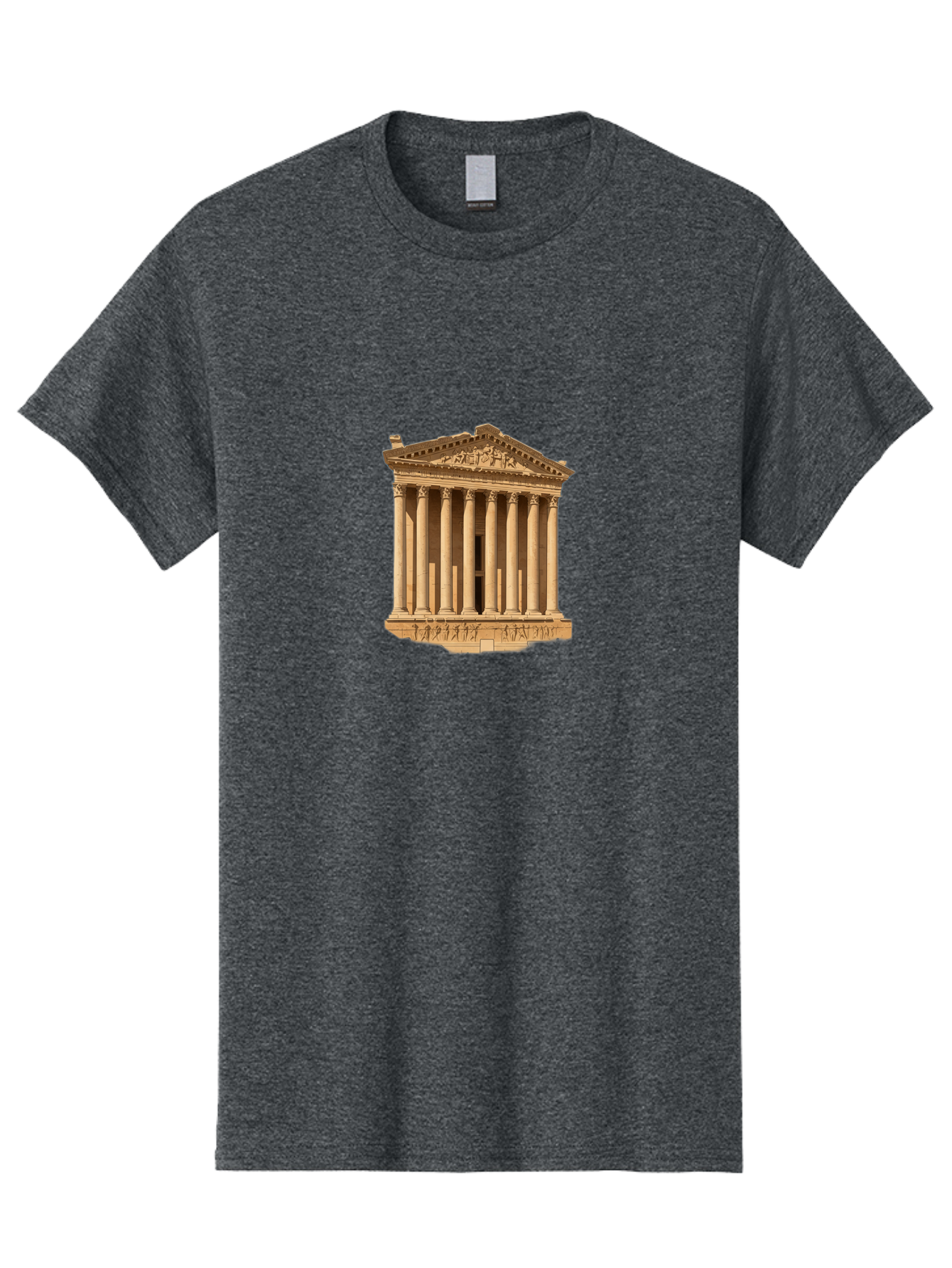 Parthenon Men'S Graphic Tee, 100% Cotton, Comfortable Casual Summer Wear, Machine Washable, Vintage Camera, Old Camera, Antique Camera, Black Camera, Classic Photography, Photography Equipment, Nostalgic Device, Film Camera, Camera Art Bag936