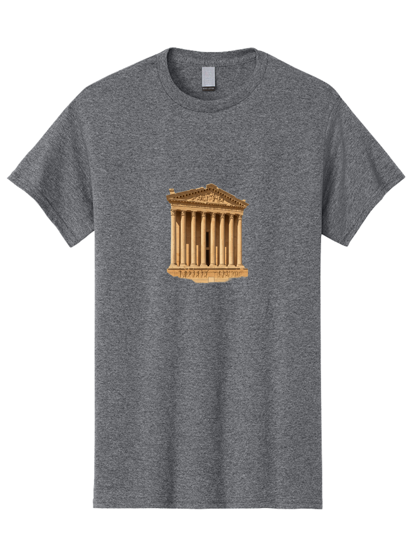 Parthenon Men'S Graphic Tee, 100% Cotton, Comfortable Casual Summer Wear, Machine Washable, Vintage Camera, Old Camera, Antique Camera, Black Camera, Classic Photography, Photography Equipment, Nostalgic Device, Film Camera, Camera Art Bag936