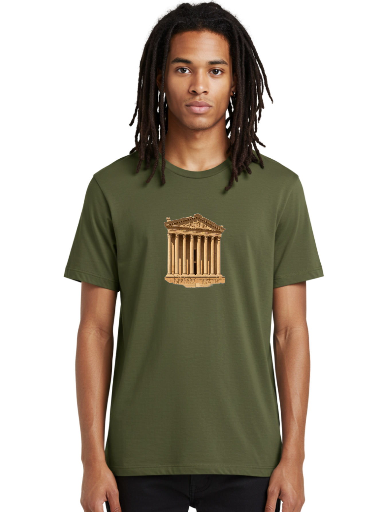Parthenon Men'S Graphic Tee, 100% Cotton, Comfortable Casual Summer Wear, Machine Washable, Vintage Camera, Old Camera, Antique Camera, Black Camera, Classic Photography, Photography Equipment, Nostalgic Device, Film Camera, Camera Art Bag936