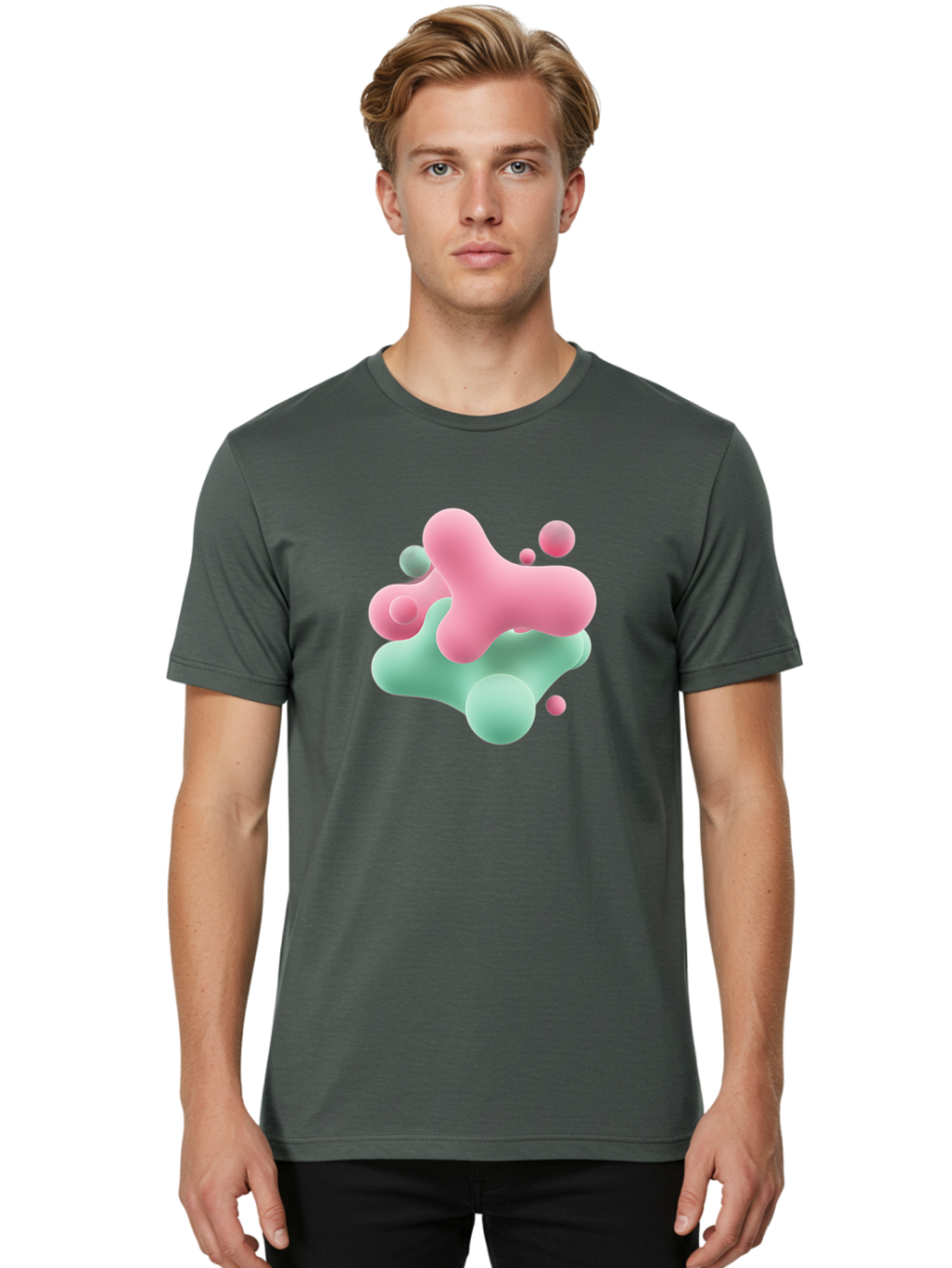 Pastel-Blobs Men'S Graphic Tee, 100% Cotton, Comfortable Casual Summer Wear, Machine Washable, Vintage Camera, Old Camera, Antique Camera, Black Camera, Classic Photography, Photography Equipment, Nostalgic Device, Film Camera, Camera Art Bag937