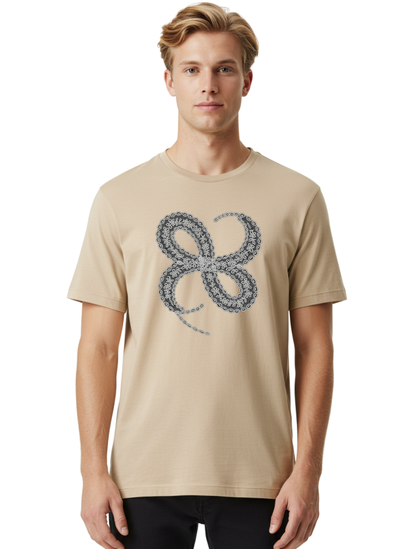 Peace-Sign-Chain Men'S Graphic Tee, 100% Cotton, Comfortable Casual Summer Wear, Machine Washable, Vintage Camera, Old Camera, Antique Camera, Black Camera, Classic Photography, Photography Equipment, Nostalgic Device, Film Camera, Camera Art Bag940