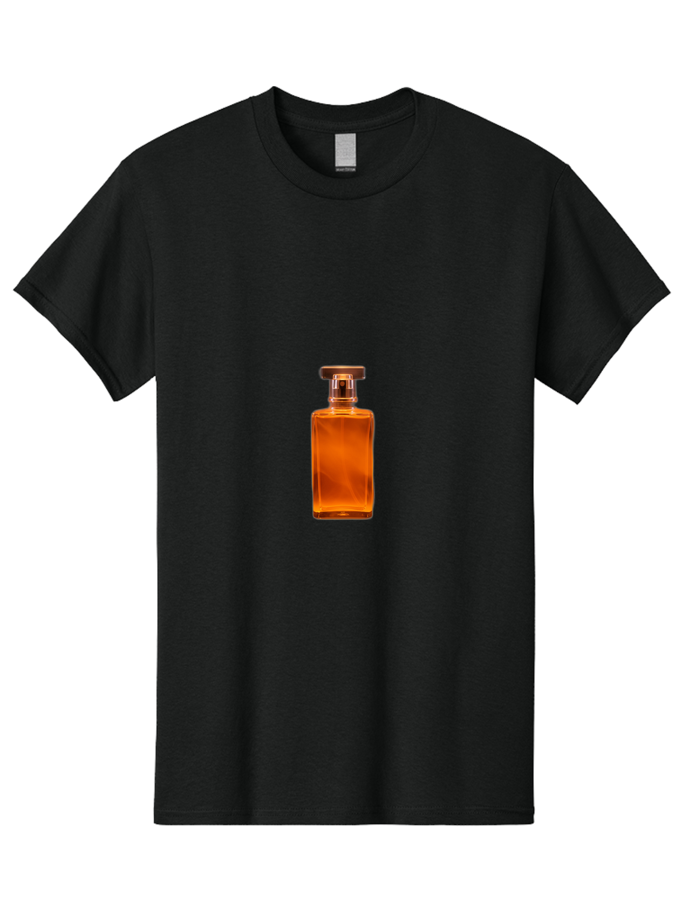 Perfume-Bottle Men'S Graphic Tee, 100% Cotton, Comfortable Casual Summer Wear, Machine Washable, Vintage Camera, Old Camera, Antique Camera, Black Camera, Classic Photography, Photography Equipment, Nostalgic Device, Film Camera, Camera Art Bag944