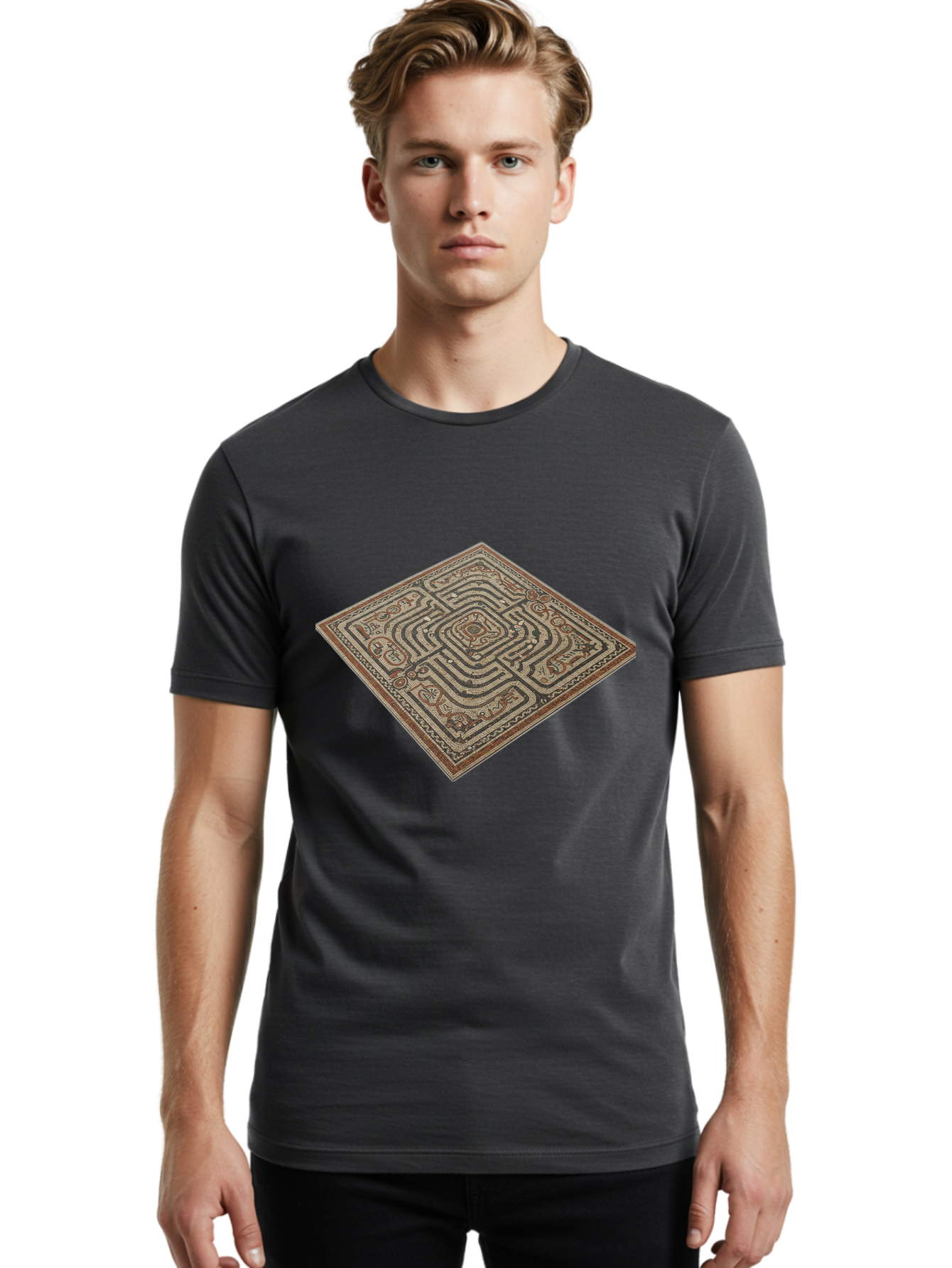 Persian-Rug Men'S Graphic Tee, 100% Cotton, Comfortable Casual Summer Wear, Machine Washable, Vintage Camera, Old Camera, Antique Camera, Black Camera, Classic Photography, Photography Equipment, Nostalgic Device, Film Camera, Camera Art Bag945
