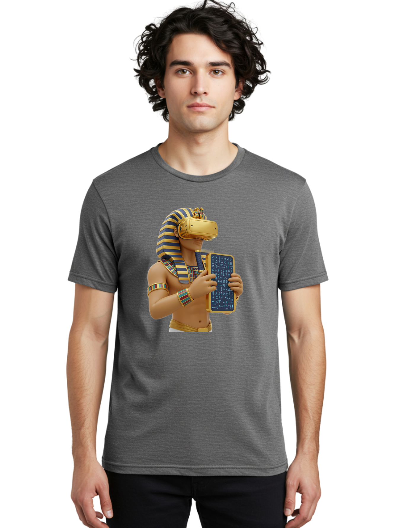 Pharaoh-Vr Men'S Graphic Tee, 100% Cotton, Comfortable Casual Summer Wear, Machine Washable, Vintage Camera, Old Camera, Antique Camera, Black Camera, Classic Photography, Photography Equipment, Nostalgic Device, Film Camera, Camera Art Bag946