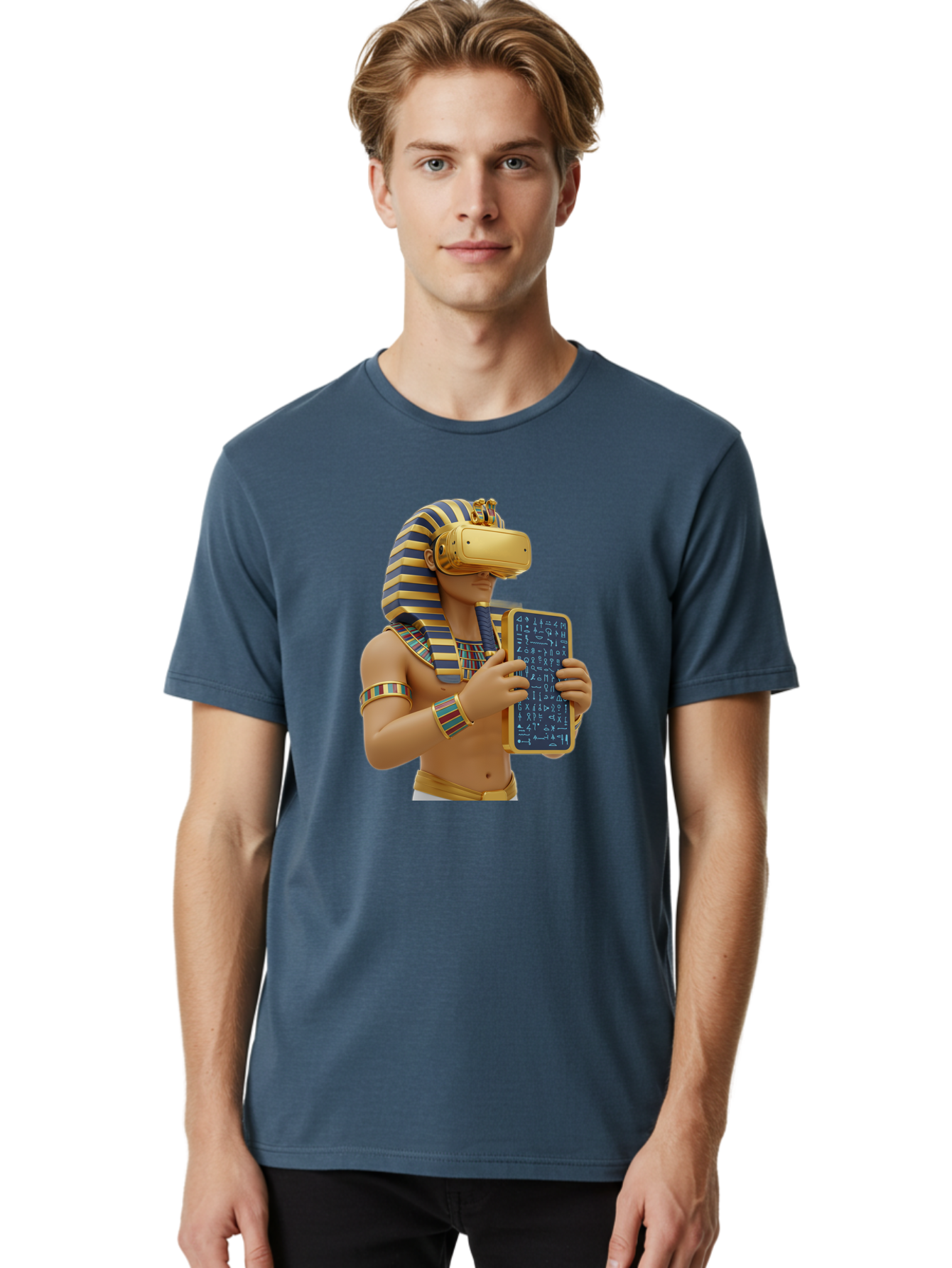 Pharaoh-Vr Men'S Graphic Tee, 100% Cotton, Comfortable Casual Summer Wear, Machine Washable, Vintage Camera, Old Camera, Antique Camera, Black Camera, Classic Photography, Photography Equipment, Nostalgic Device, Film Camera, Camera Art Bag946