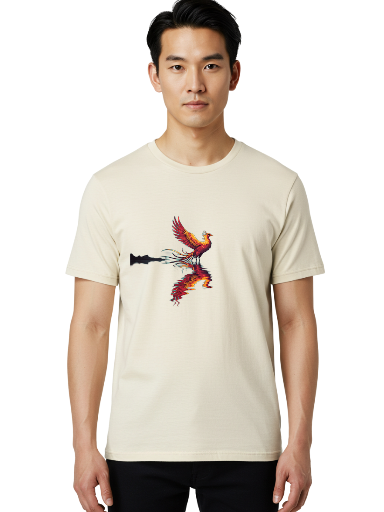 Phoenix Men'S Graphic Tee, 100% Cotton, Comfortable Casual Summer Wear, Machine Washable, Vintage Camera, Old Camera, Antique Camera, Black Camera, Classic Photography, Photography Equipment, Nostalgic Device, Film Camera, Camera Art Bag947