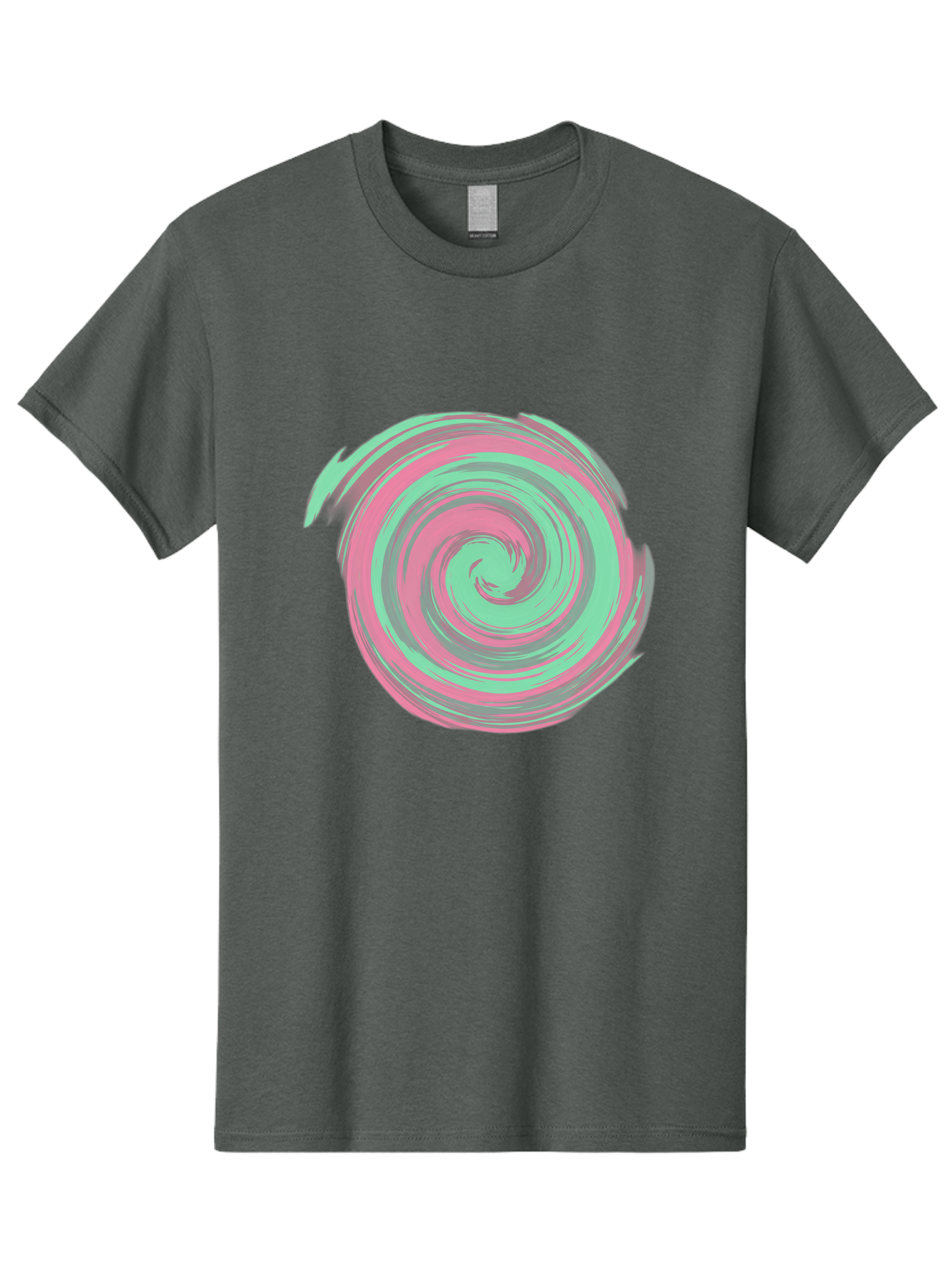 Pink-And-Grey-Spiral Men'S Graphic Tee, 100% Cotton, Comfortable Casual Summer Wear, Machine Washable, Vintage Camera, Old Camera, Antique Camera, Black Camera, Classic Photography, Photography Equipment, Nostalgic Device, Film Camera, Bag951