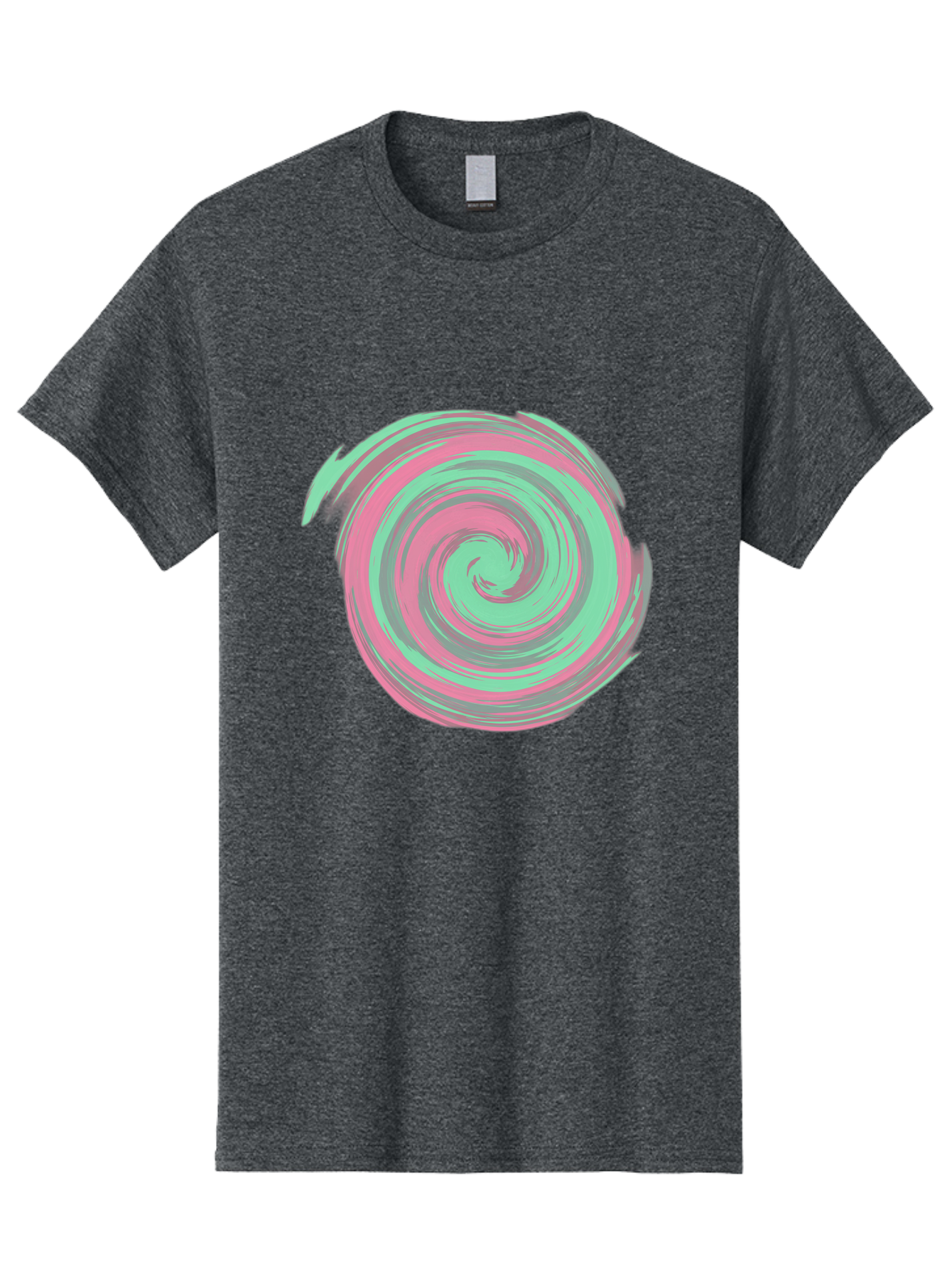Pink-And-Grey-Spiral Men'S Graphic Tee, 100% Cotton, Comfortable Casual Summer Wear, Machine Washable, Vintage Camera, Old Camera, Antique Camera, Black Camera, Classic Photography, Photography Equipment, Nostalgic Device, Film Camera, Bag951
