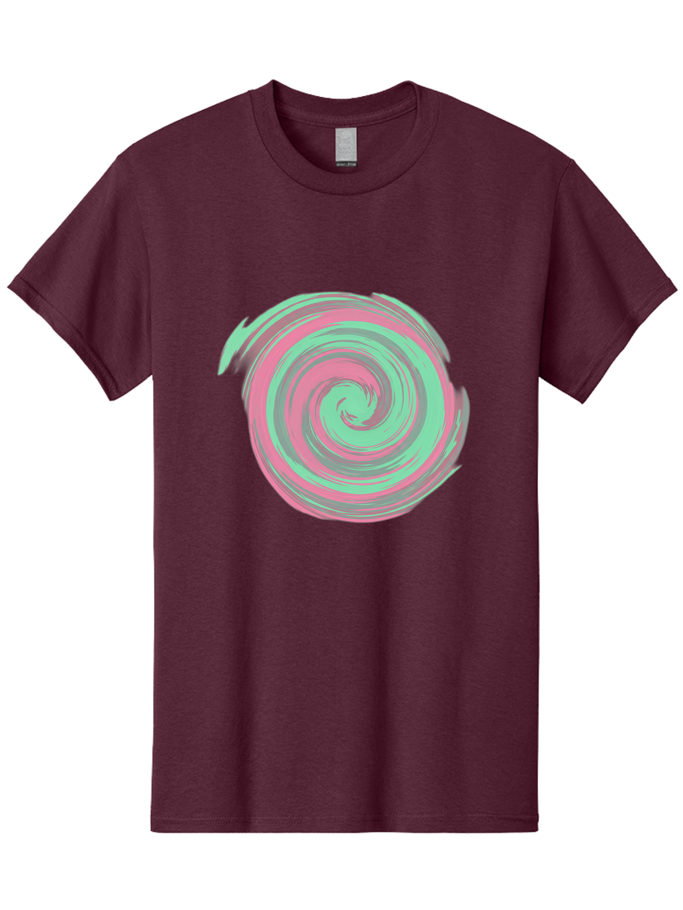 Pink-And-Grey-Spiral Men'S Graphic Tee, 100% Cotton, Comfortable Casual Summer Wear, Machine Washable, Vintage Camera, Old Camera, Antique Camera, Black Camera, Classic Photography, Photography Equipment, Nostalgic Device, Film Camera, Bag951