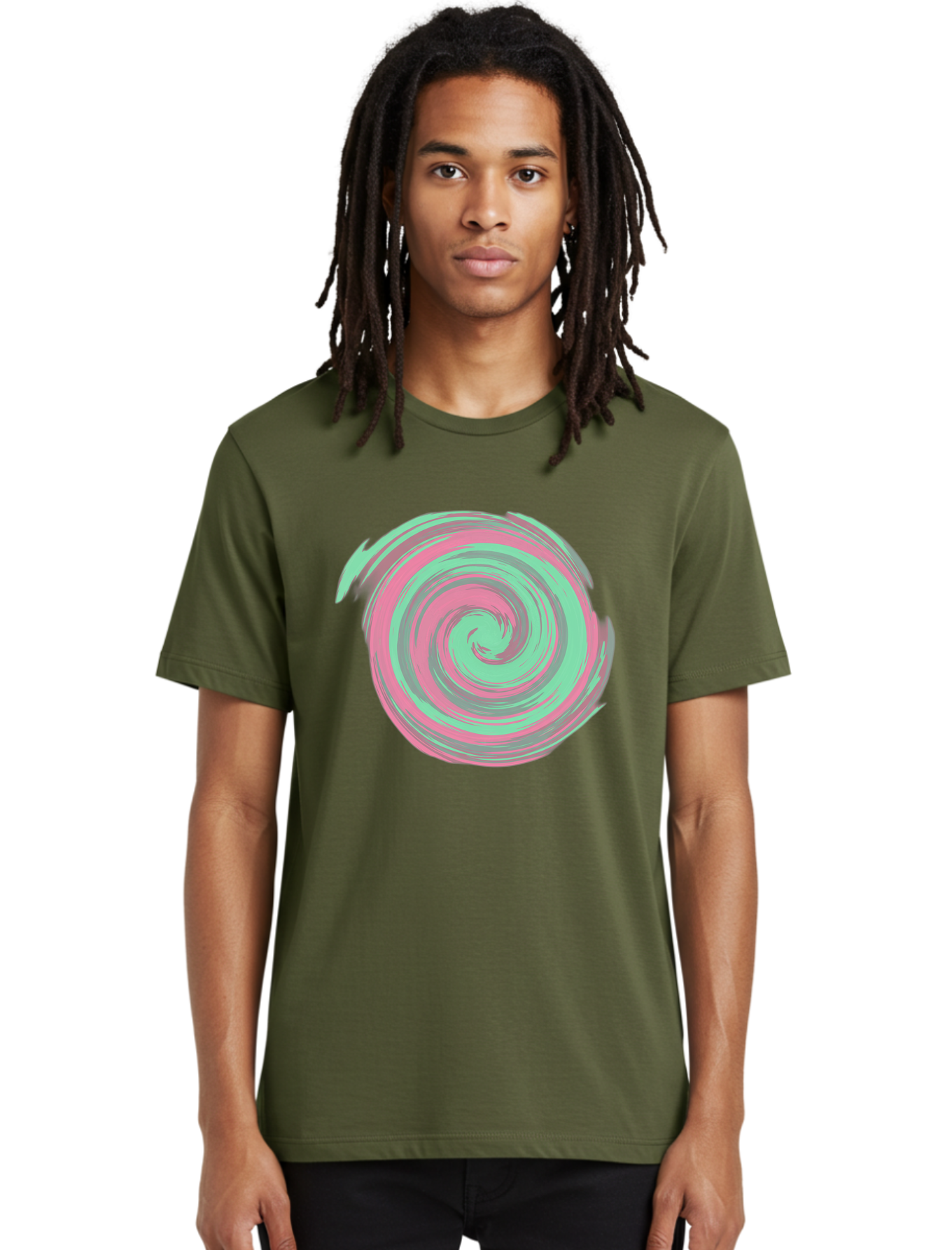 Pink-And-Grey-Spiral Men'S Graphic Tee, 100% Cotton, Comfortable Casual Summer Wear, Machine Washable, Vintage Camera, Old Camera, Antique Camera, Black Camera, Classic Photography, Photography Equipment, Nostalgic Device, Film Camera, Bag951